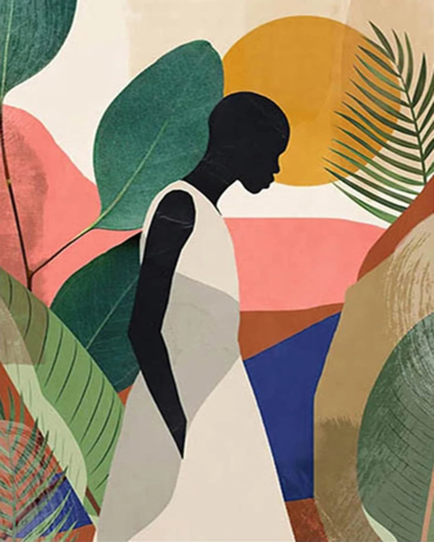 Faces of the Soul | Abstract Art Poster | Home Decor | Wall Artwork | Visual Decoration | Soulful Design | Gift Idea | Interior Decor