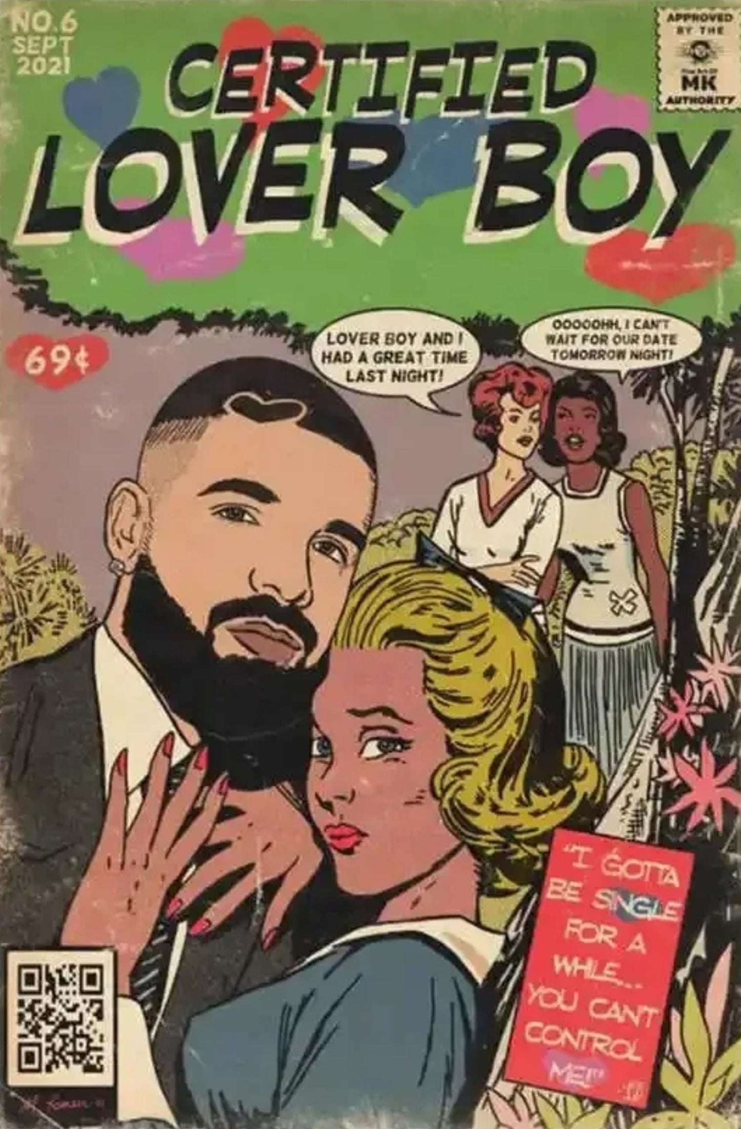 Drake | Certified Lover Boy | Muziek Strip