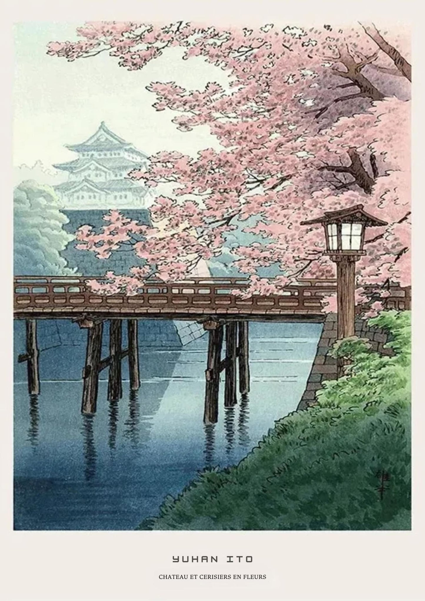 Yuhan Ito Ukiyo-e | Chateau & Kersenbloesems