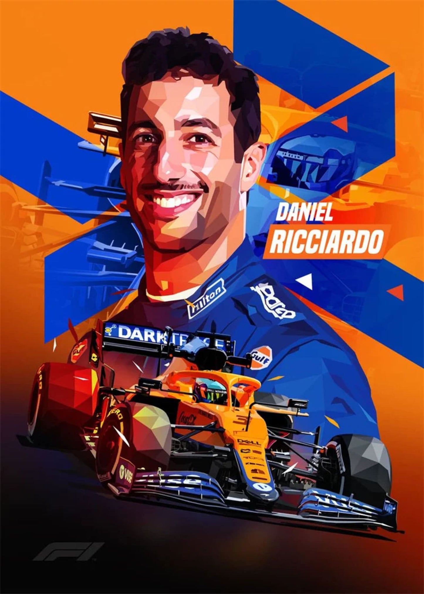 Daniel Ricciardo | F1 Racer Helm
