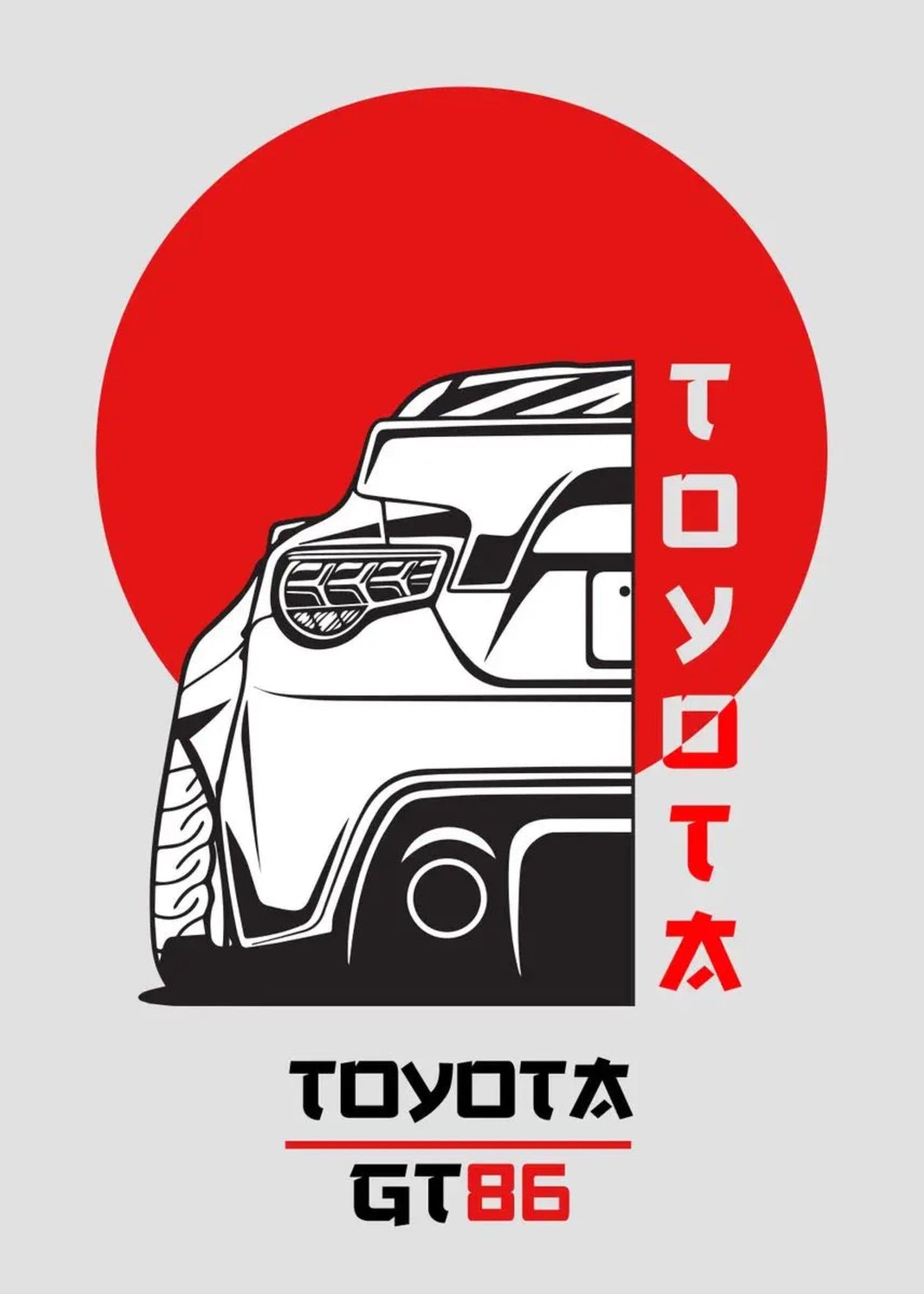 Toyota GT86 | Japanse Auto Kunst