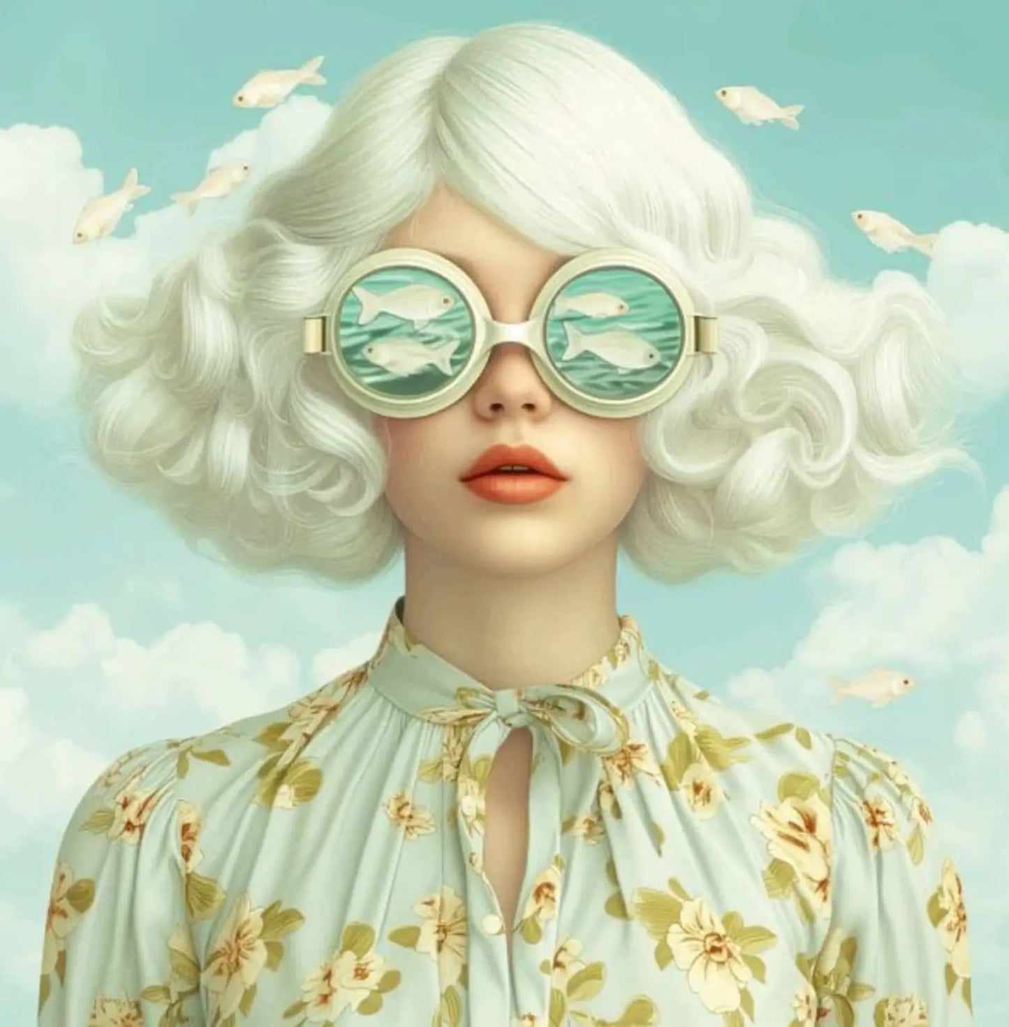 Floral Girl | Botanische Schönheit