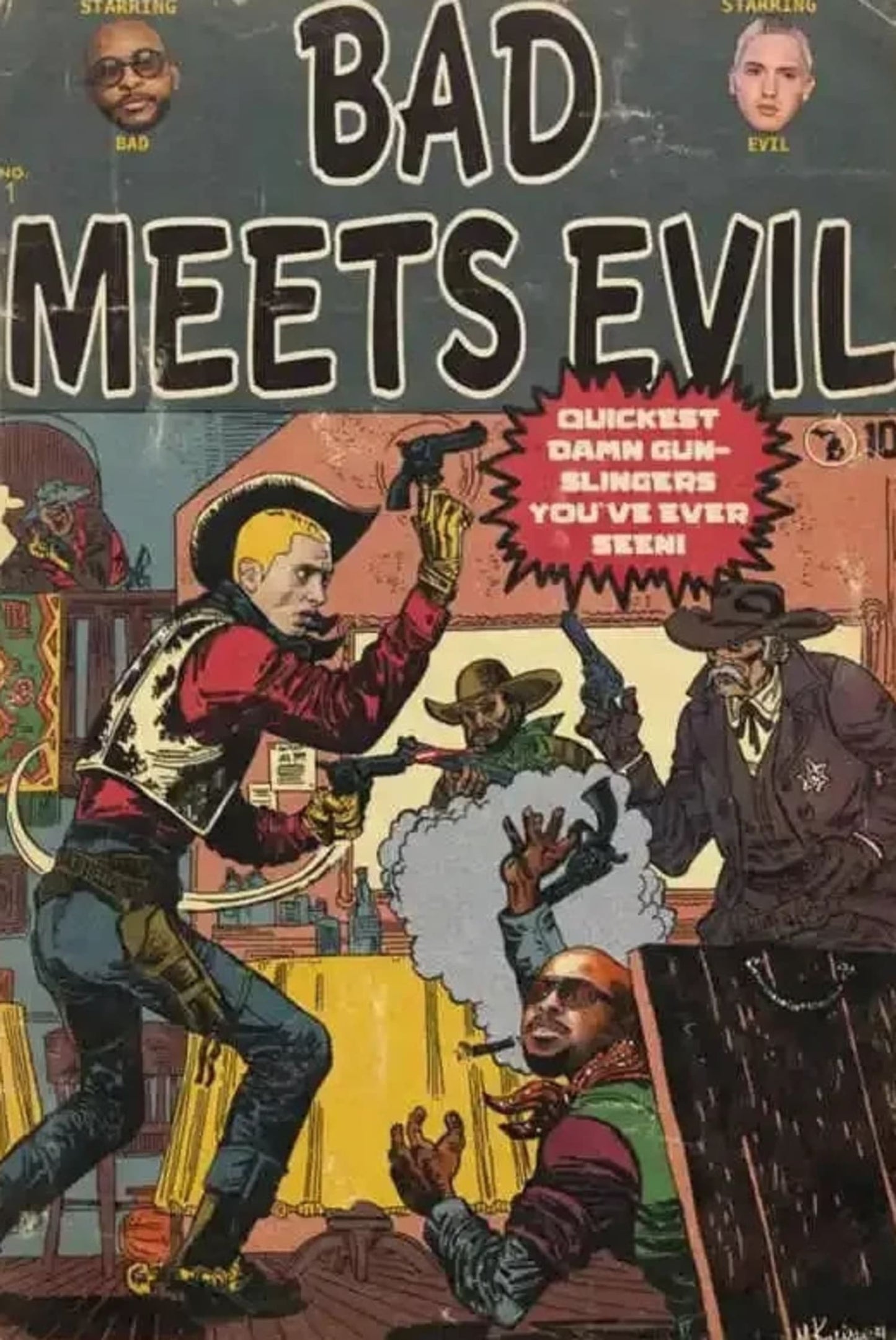 Bad Meets Evil | Musik-Comic-Poster