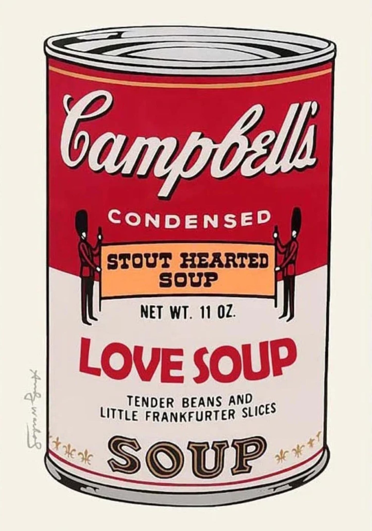 Warhol Campbell's Soep Blik | Pop Art | Vintage Stijl
