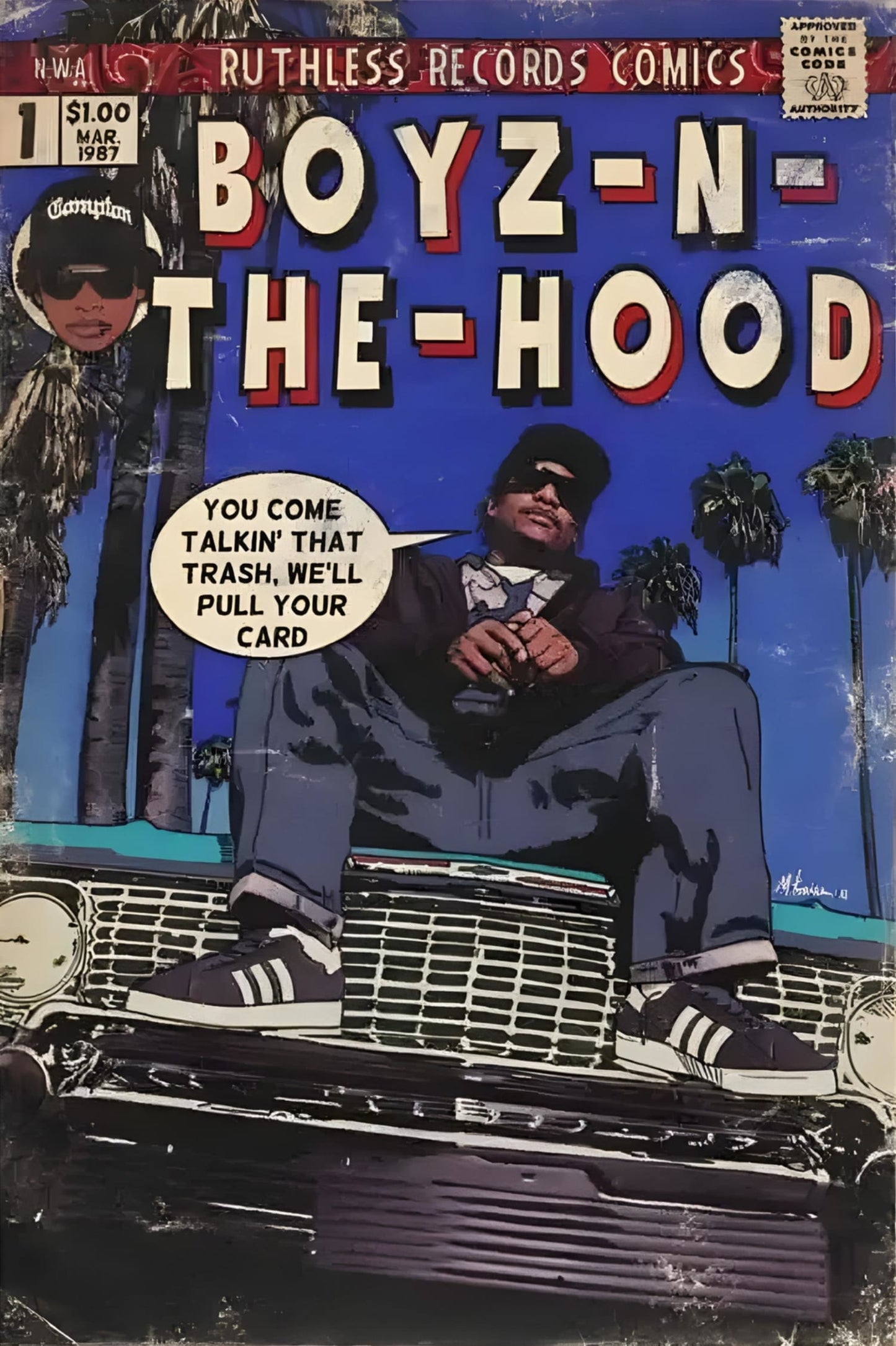 Boyz N The Hood | Muziek Strip Kunst