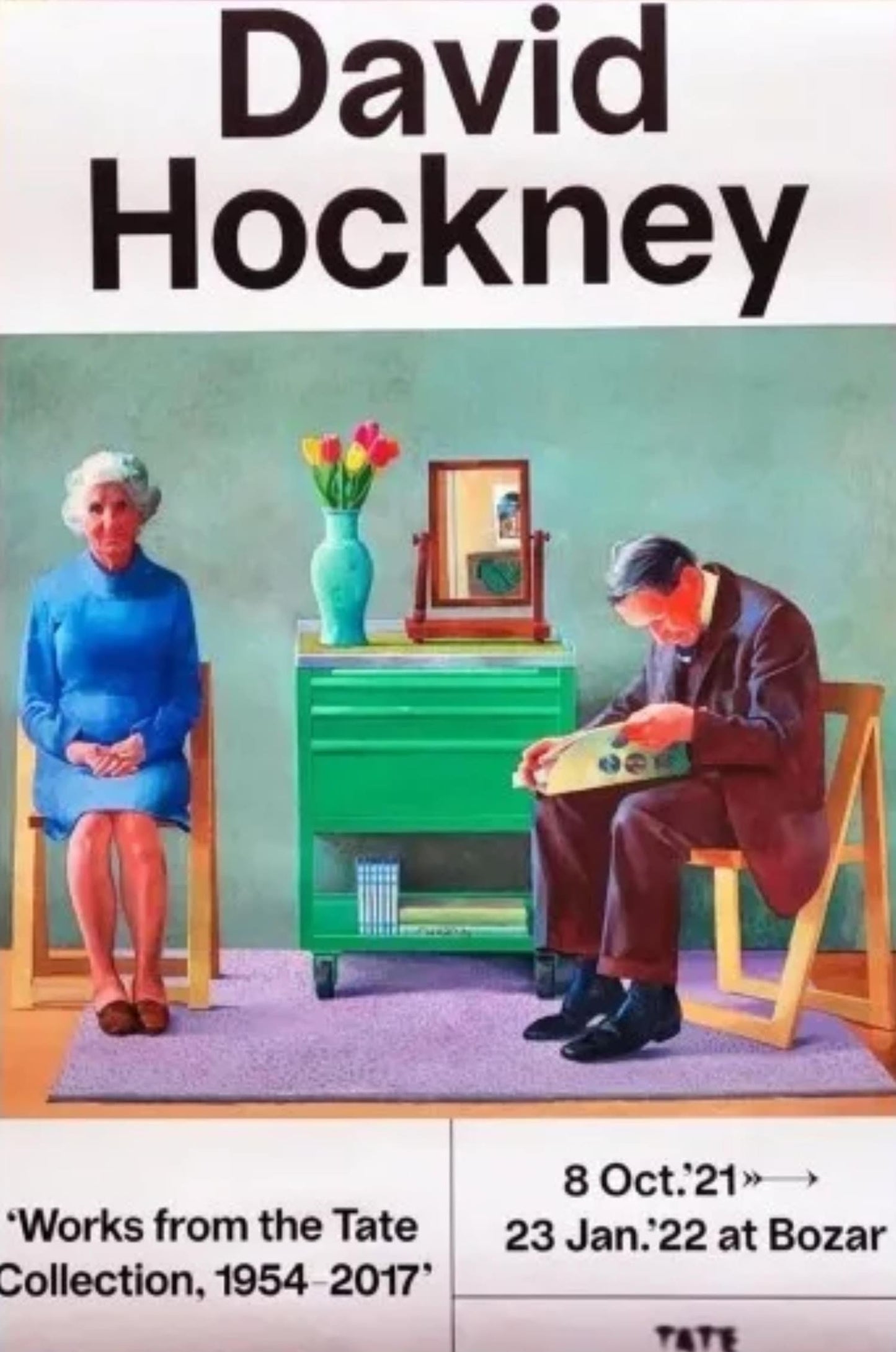 David Hockney | Tate Collectie | Vintage Kunst