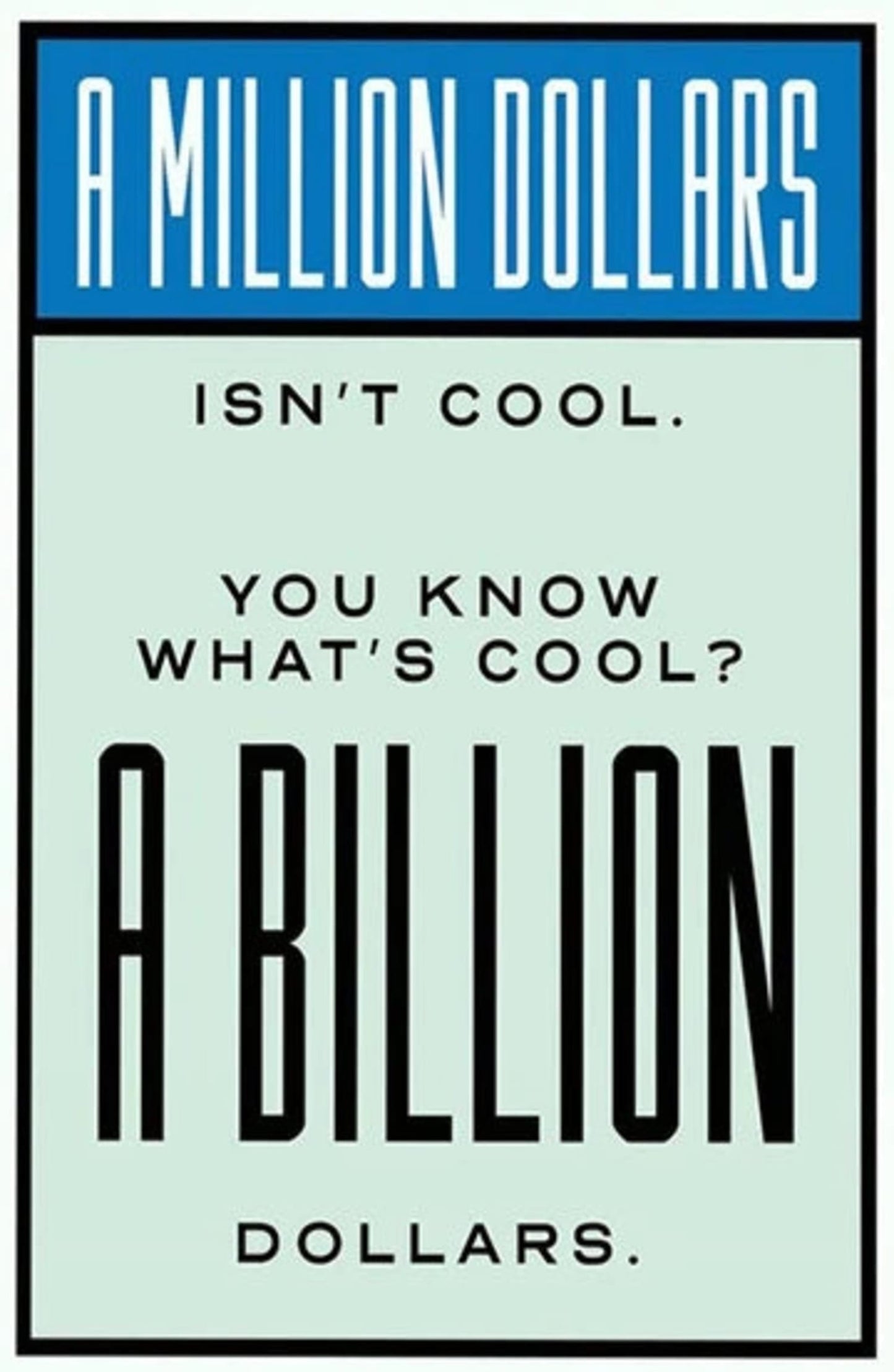 Monopoly-Milliarden-Dollar-Thema