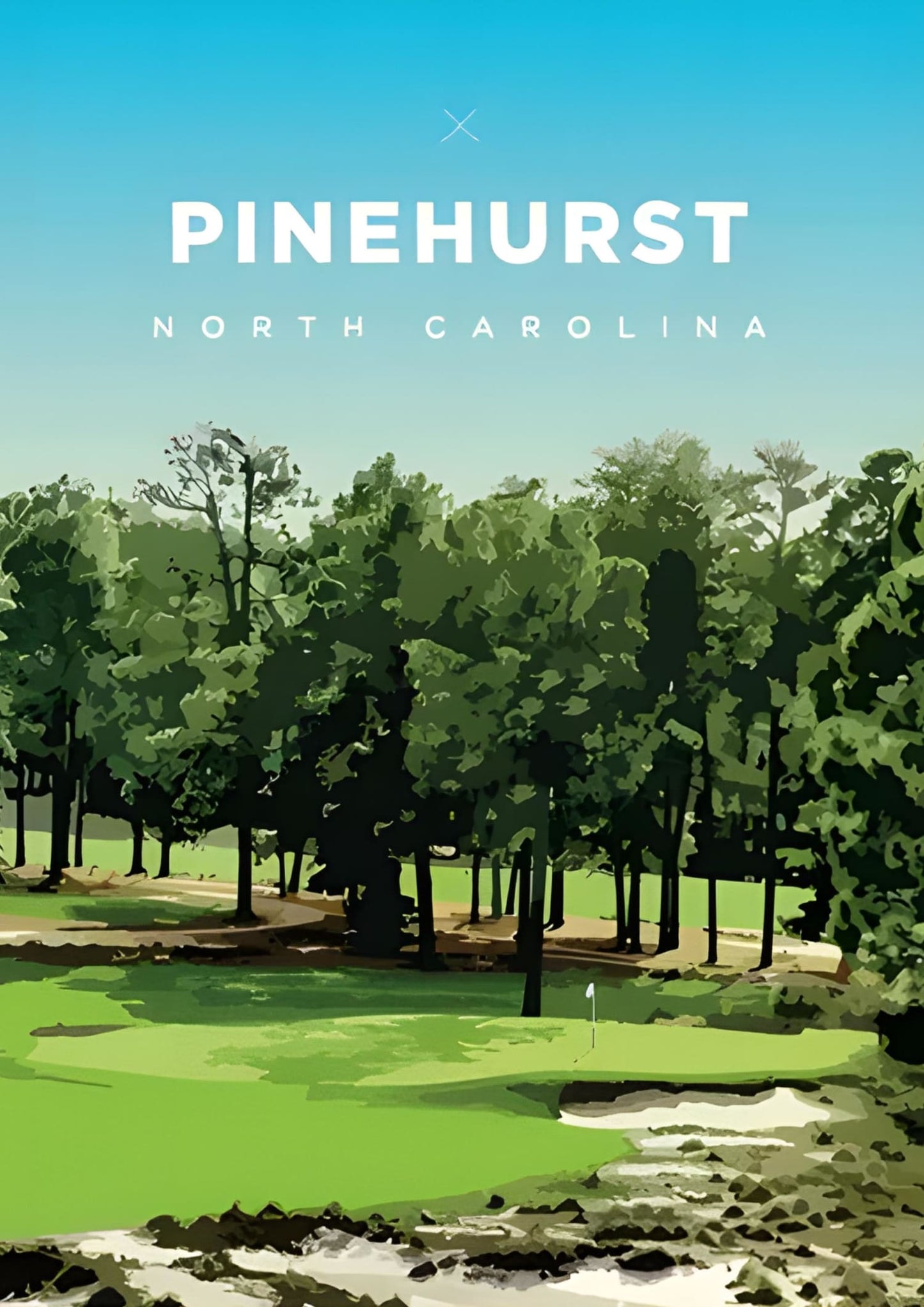 Pinehurst Golfbaan | Eerbetoon aan North Carolina