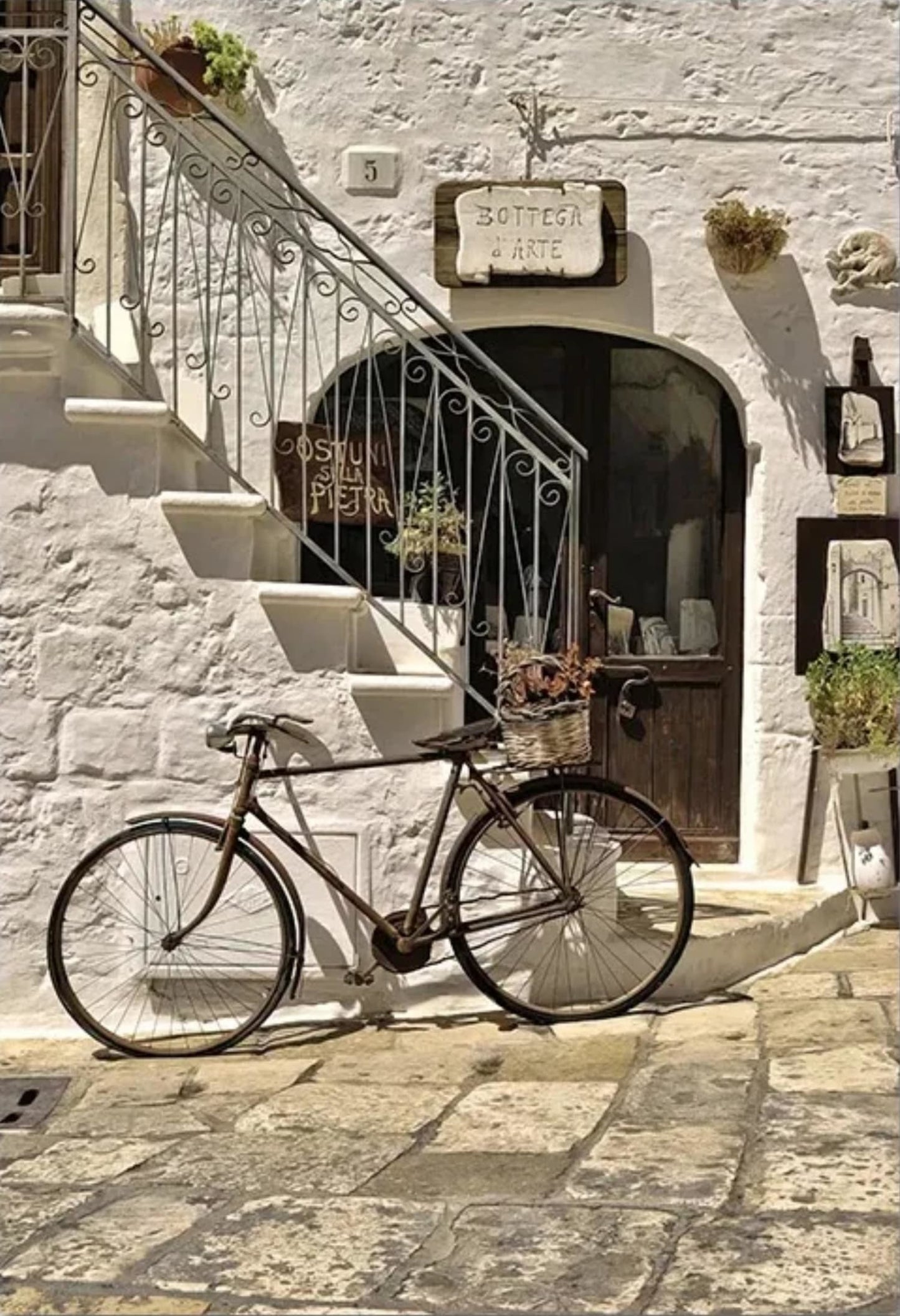 Italiaanse Stad Zomer Fietstocht | Schilderachtige Kunst