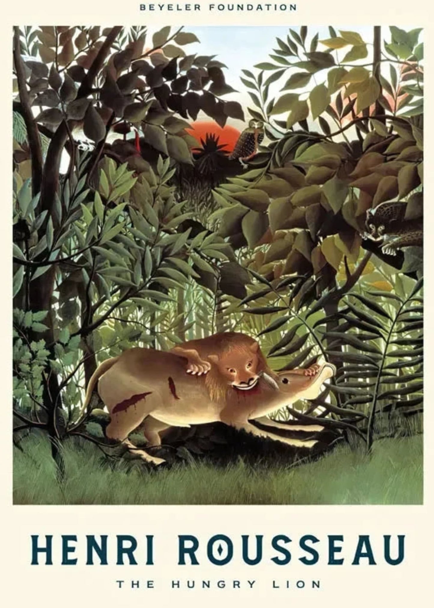 Henri Rousseau | Vintage Jungle Wildlife