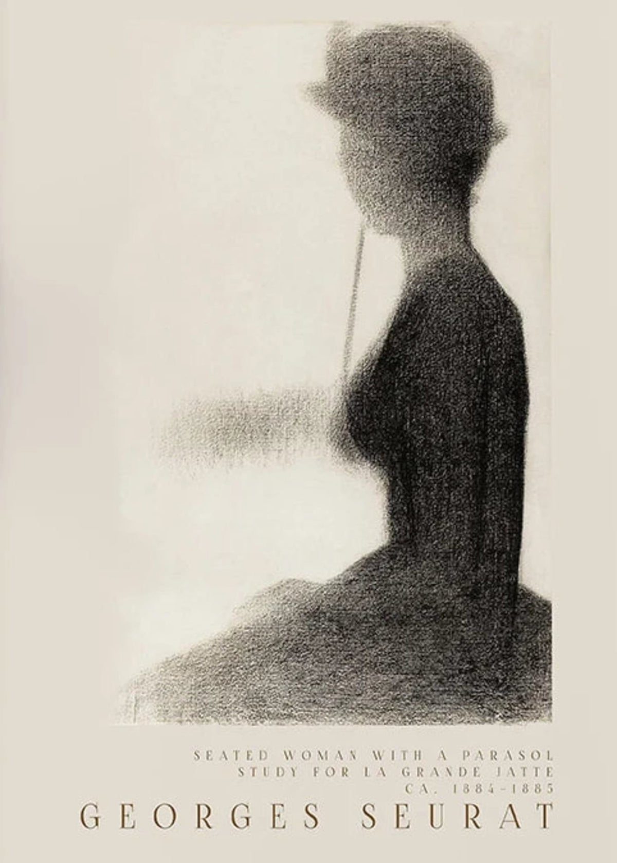 SEATED WOMAN WITH A PARASOL
