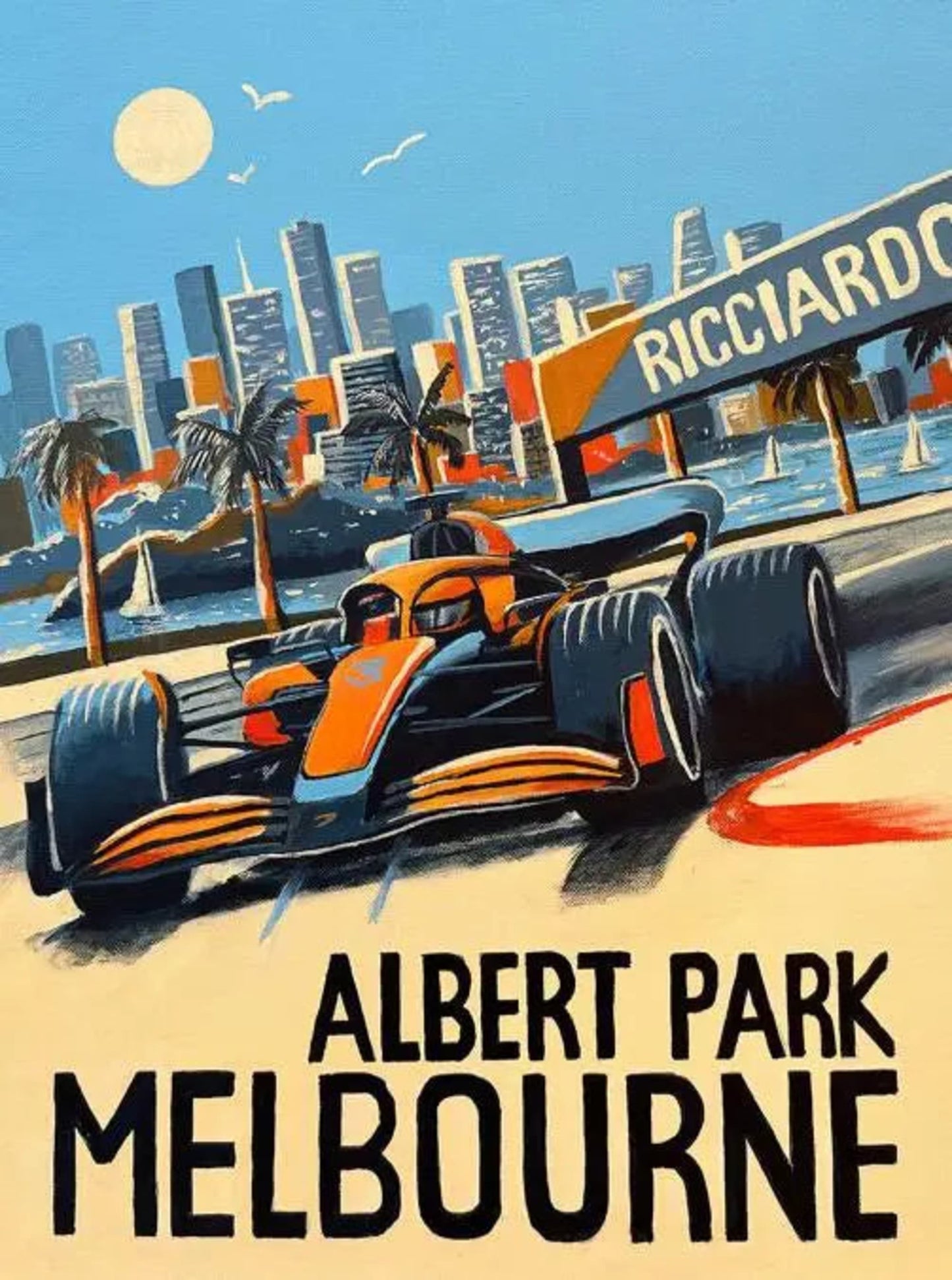 Spa Francorchamps Rennplakat | Formel 1 Track Action Print | Motorsport-Dekor | Kunst für Haus und Garten