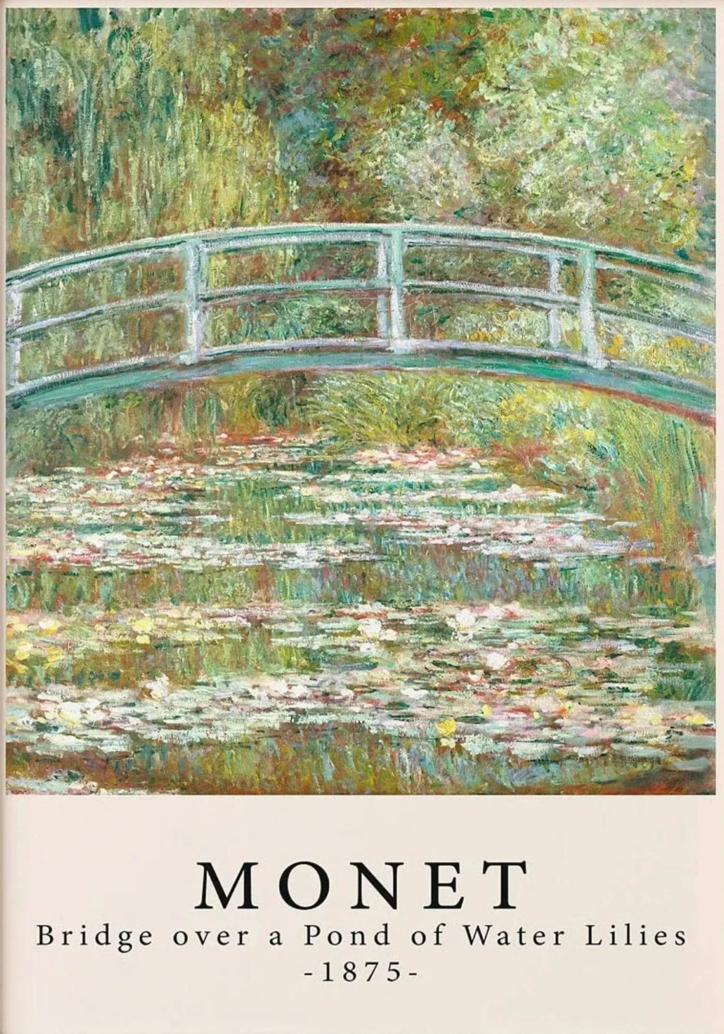 Claude Monet | Waterlelies Brug | Impressionistisch Meesterwerk