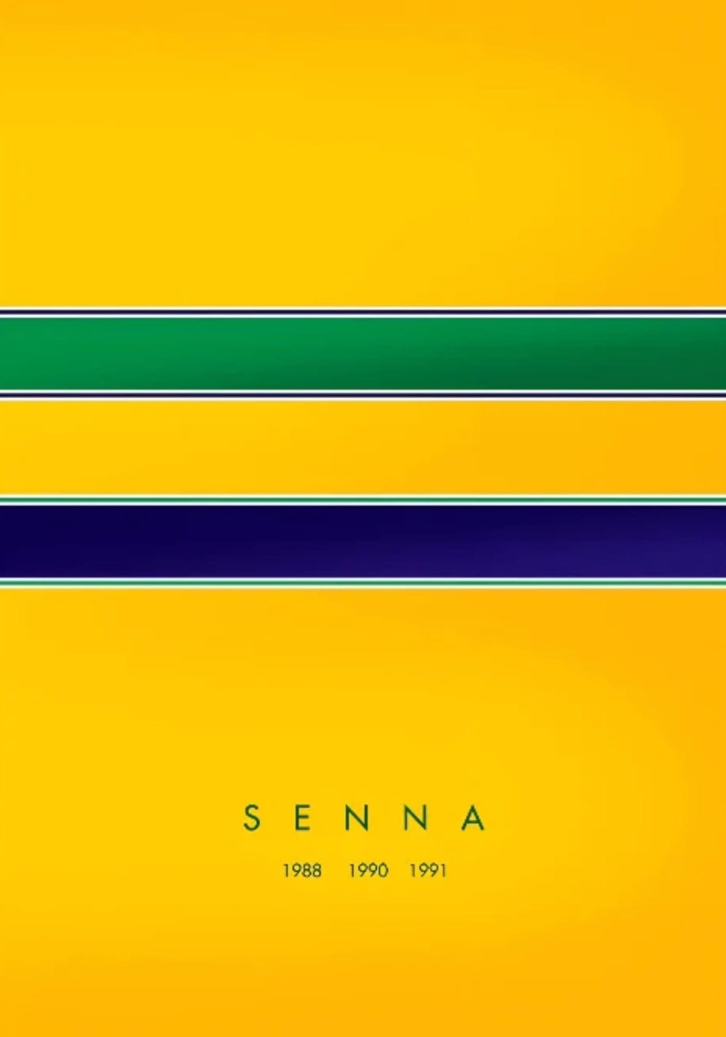 Ayrton Senna F1-Rennfahrer-Poster | Heimdekor-Wandkunst | Wohnzimmer, Schlafzimmer, Café, Eingang