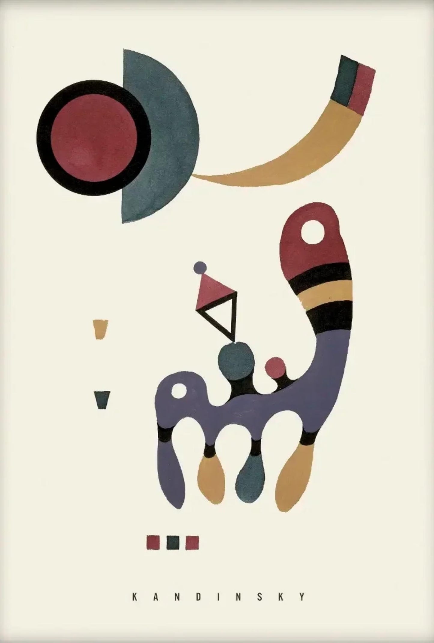 Kandinsky | Compositie | Abstract 1944