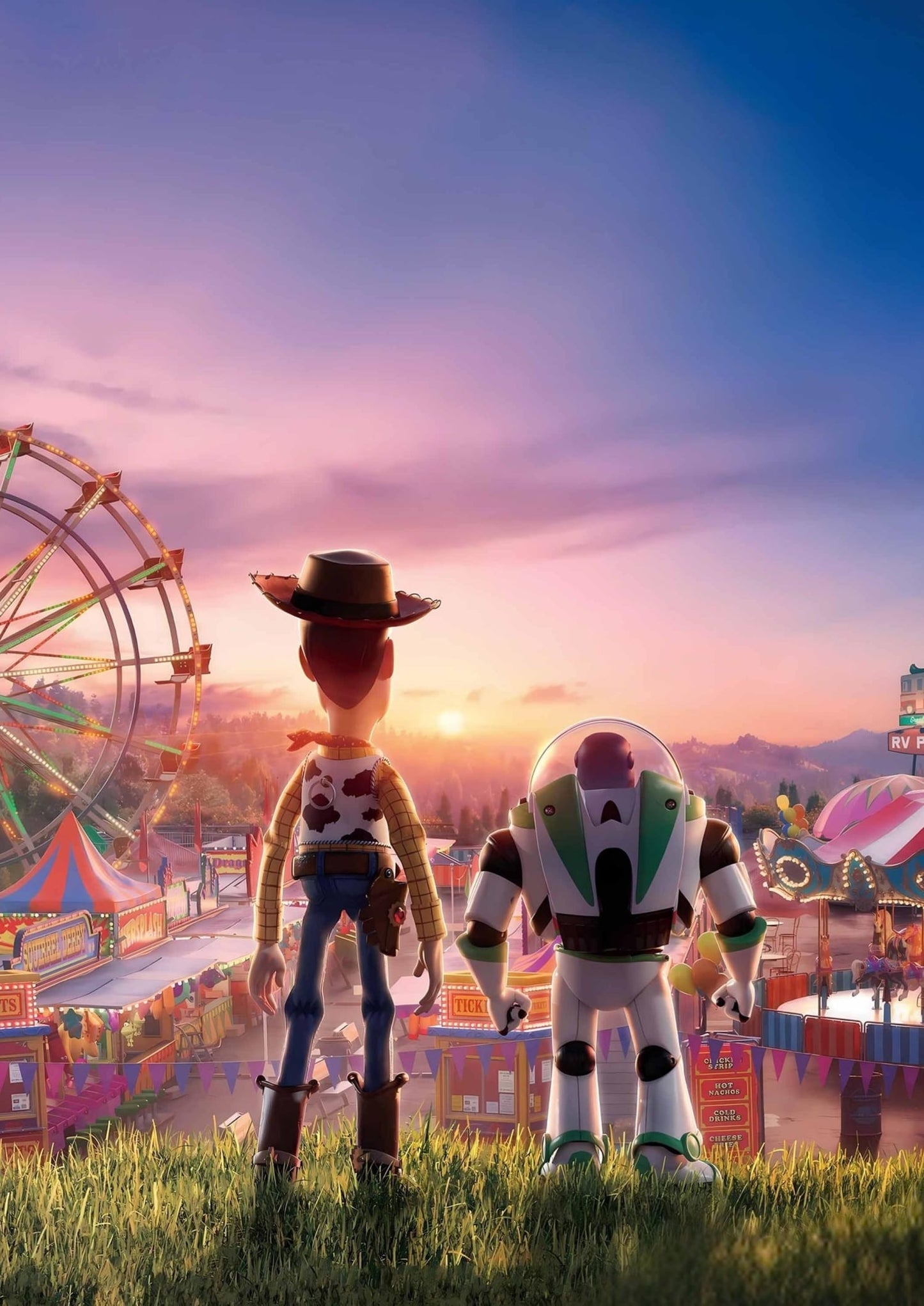 Woody & Buzz Lightyear | Toy Story 4 | Disney Poster