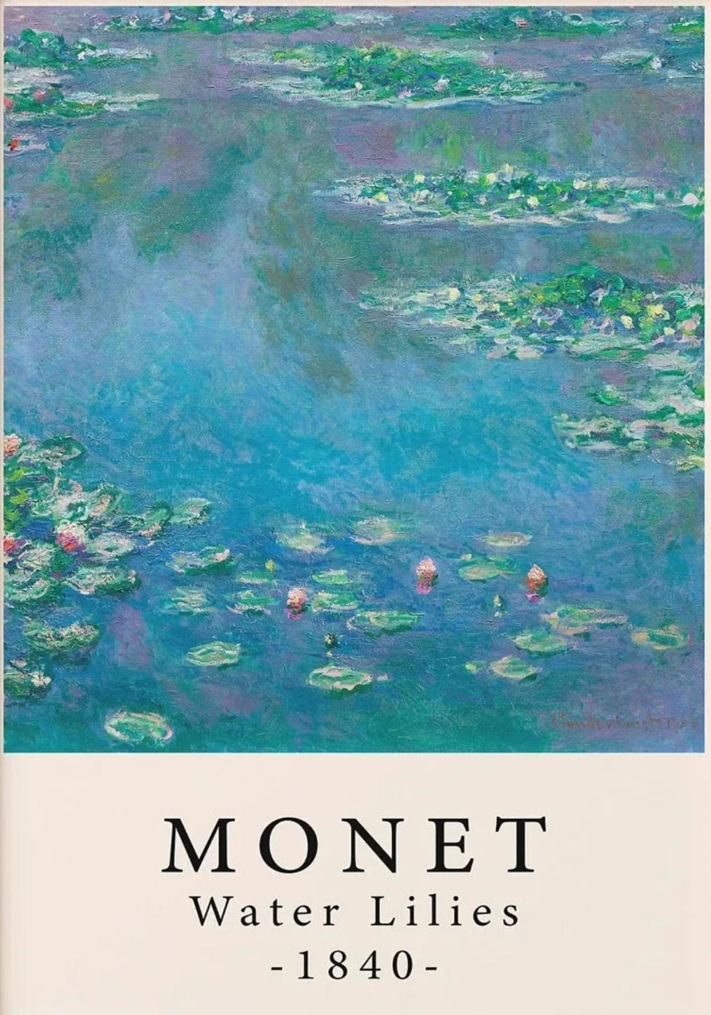 Claude Monet Waterlelies | Impressionistisch Meesterwerk