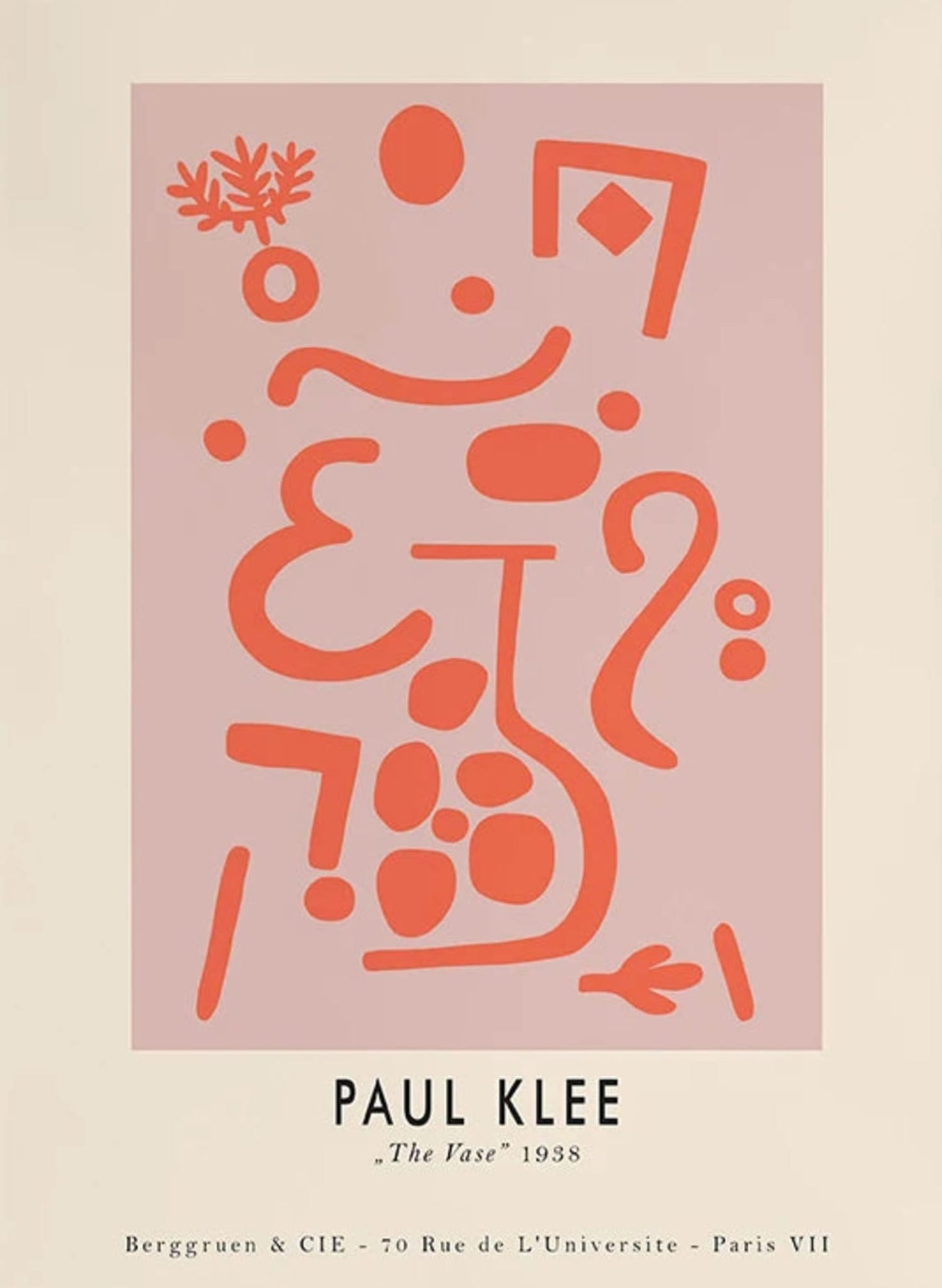 Paul Klee | Die Vase (Abstrakte Kunst)