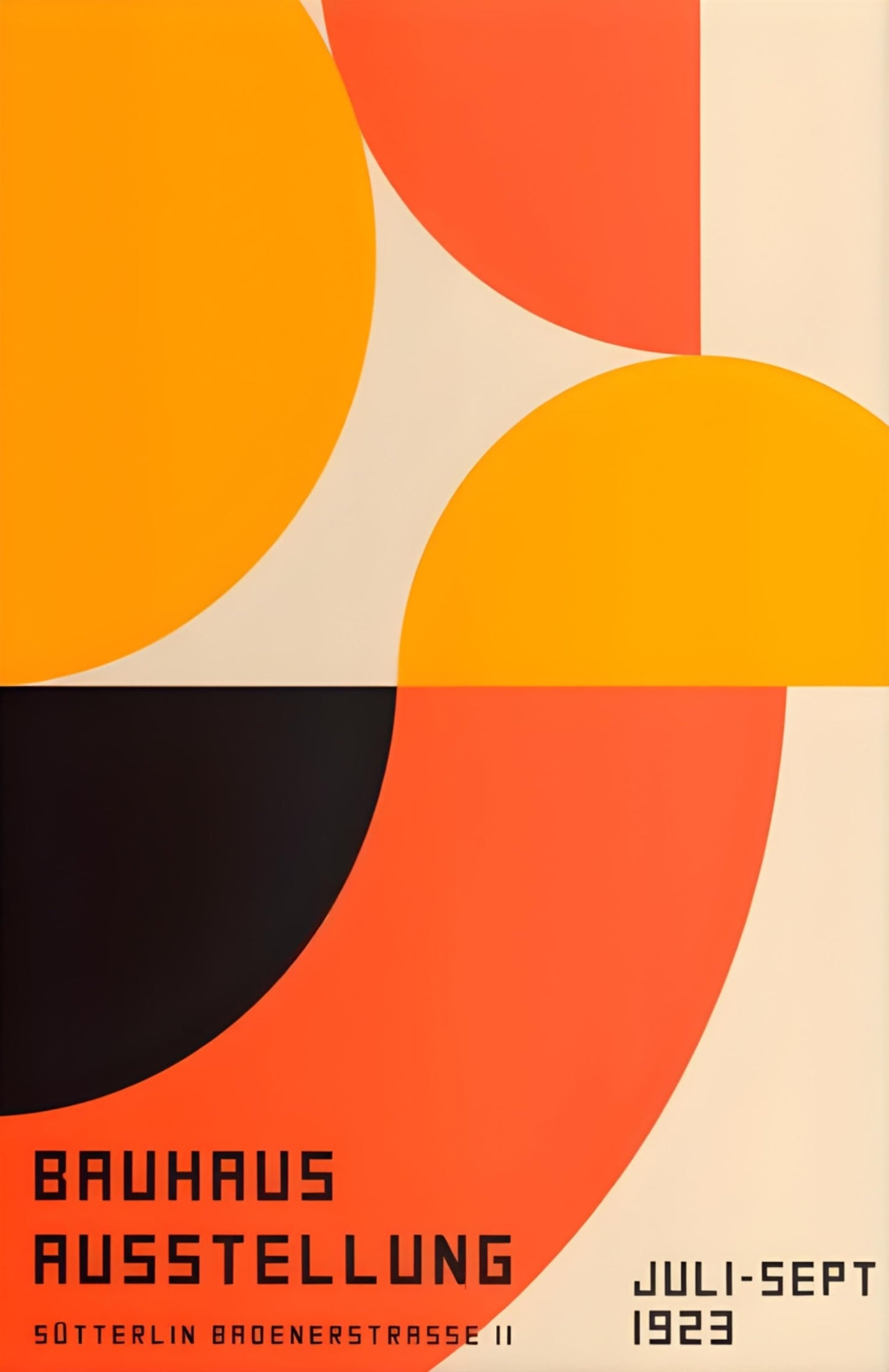 Farbringe | Geometrische Abstraktion im Bauhaus-Stil