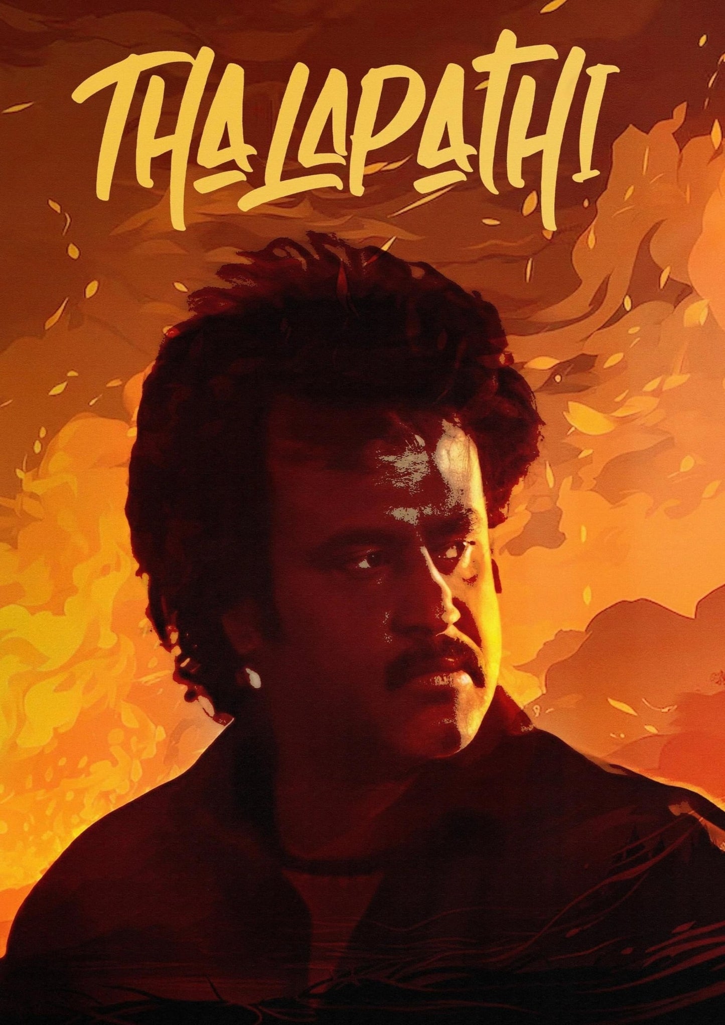 Thalapathi Rajini | Kollywood Film Poster
