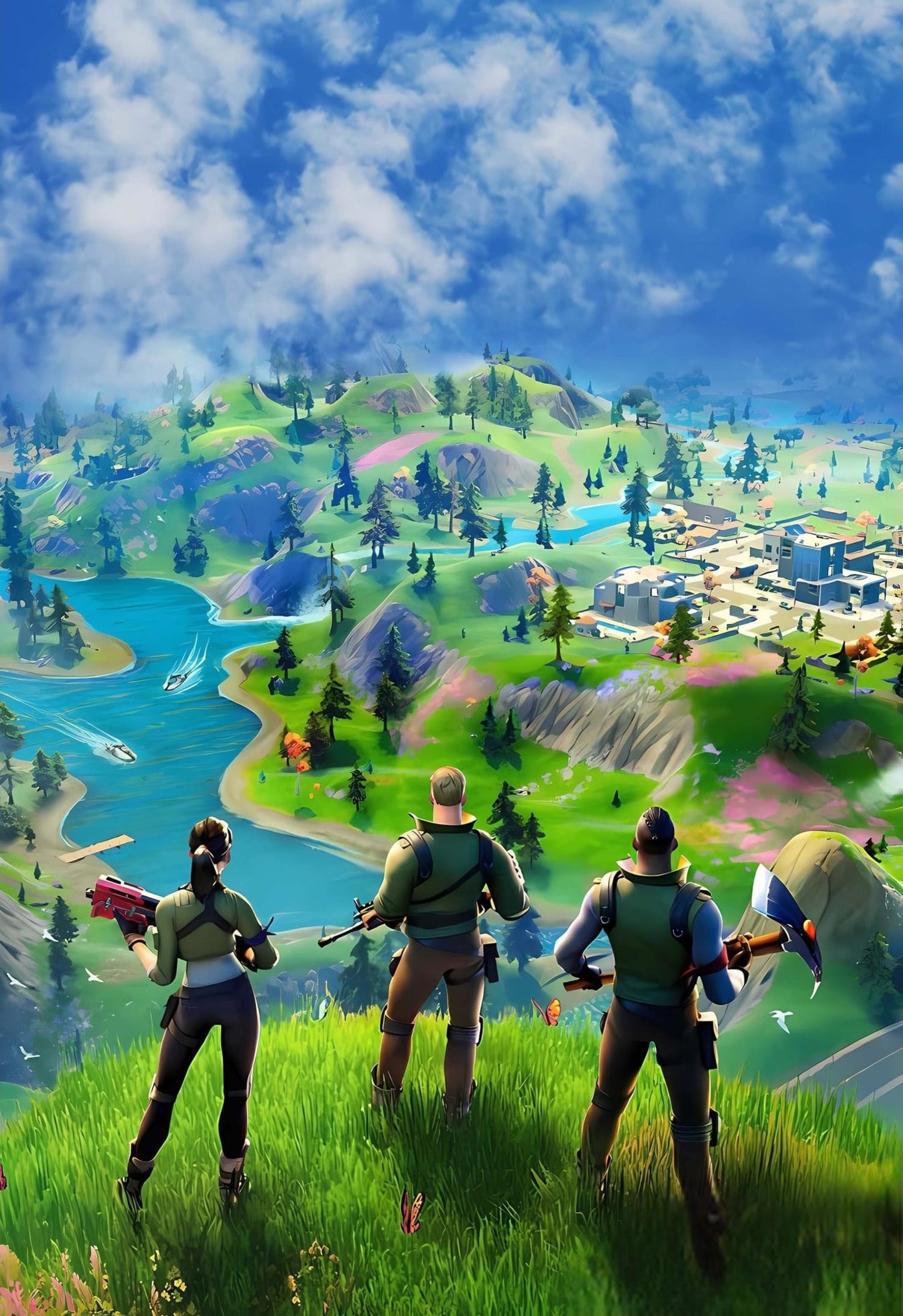 Fortnite #01 | Battle Royale Poster