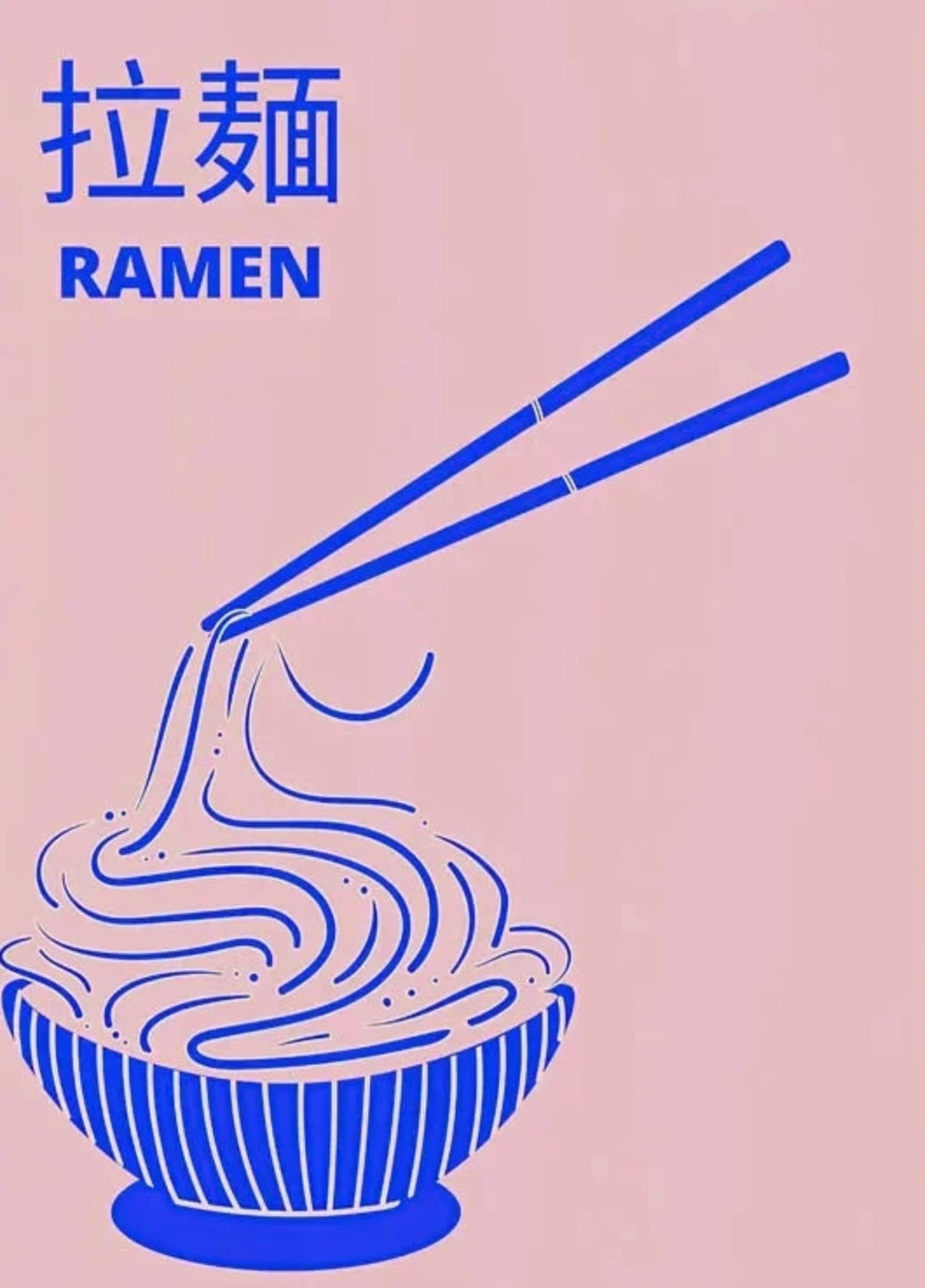 Ramen Noodles Poster | Vibrant Japanese Cuisine Art | Home & Garden Wall Decor | Unique Kitchen Art Print | Modern Dining Room Poster | Asian Food Enthusiast Gift Idea