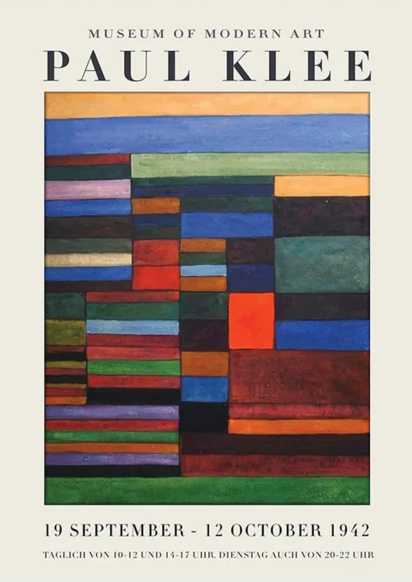 Paul Klee | Feuerabend 1929 | Abstrakte Kunst