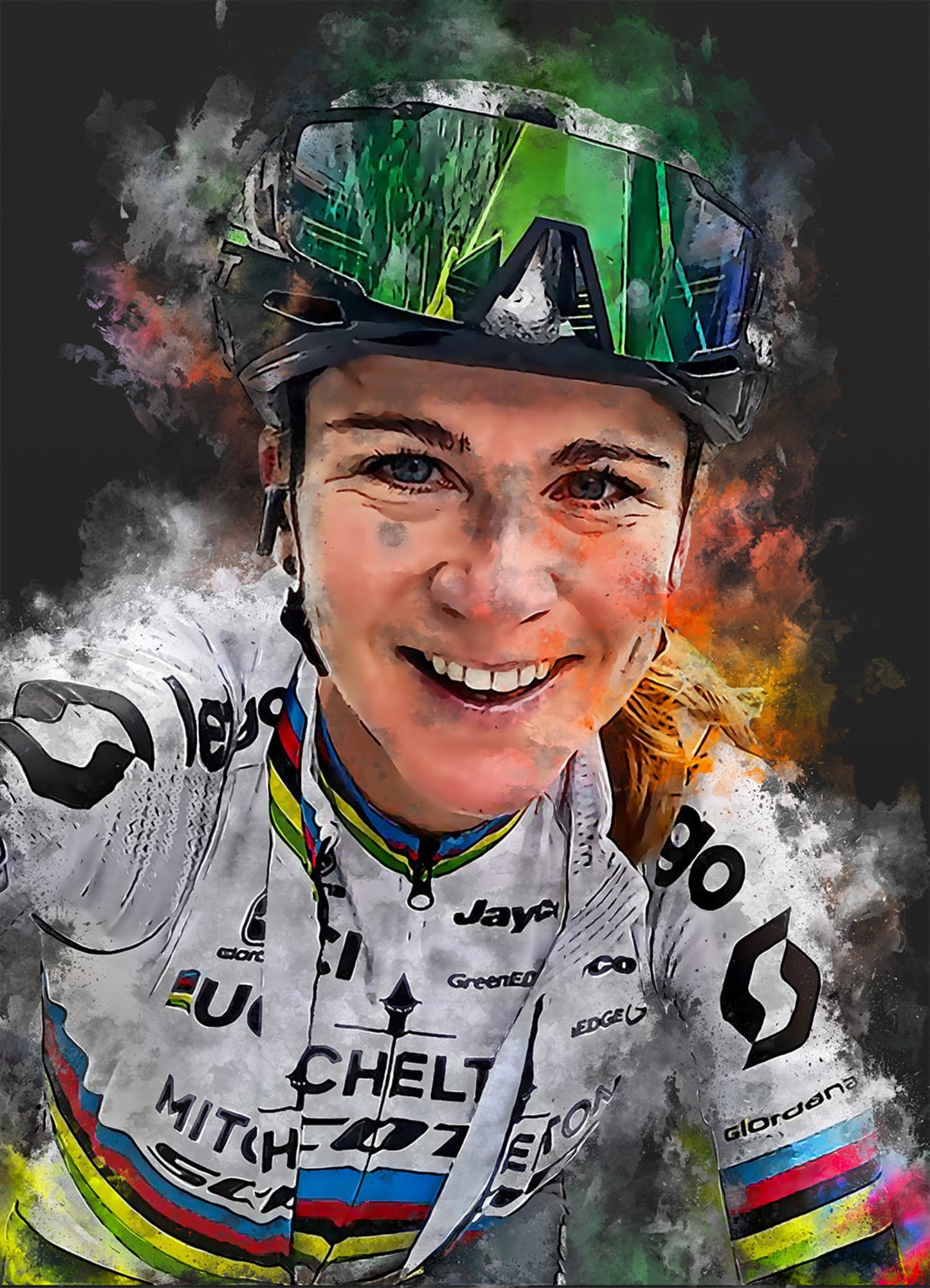 Van Vleuten Sportposter