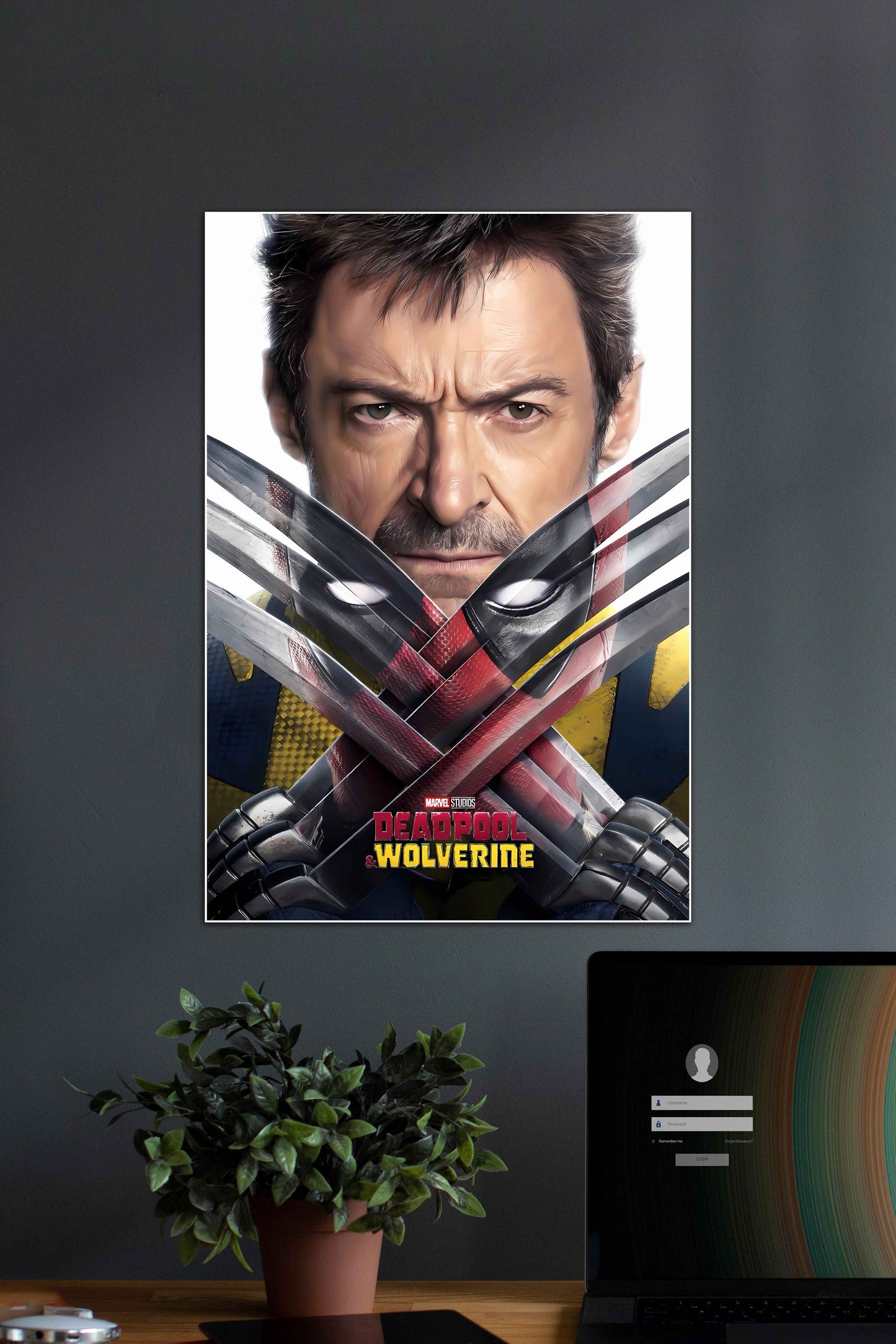 Wolverine x Hugh Jackman | Deadpool 3 | MCU | Filmplakat