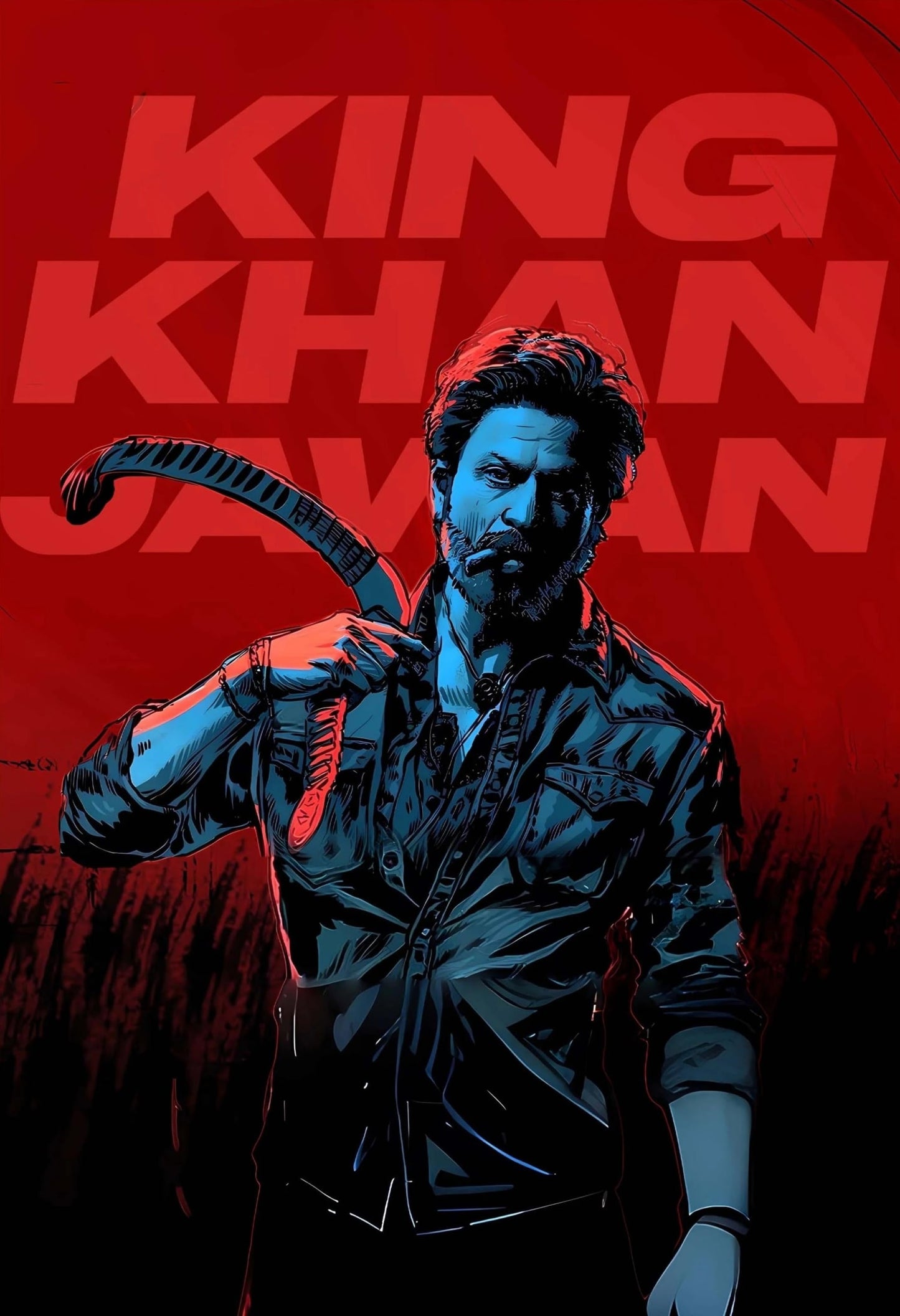 King Khan Jawan | SRK Film Poster