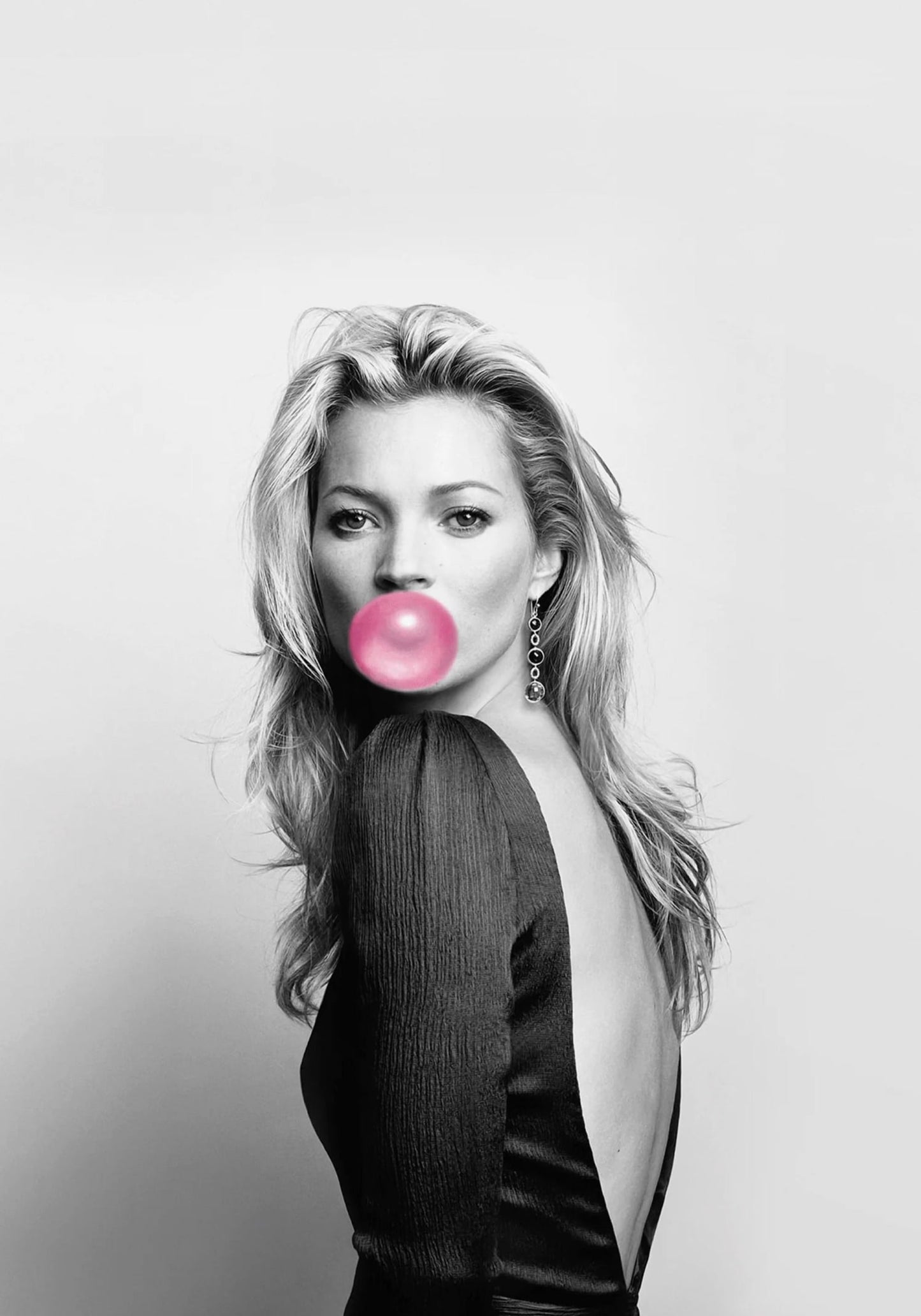 Kate Moss | Kauwgom Mode Portret