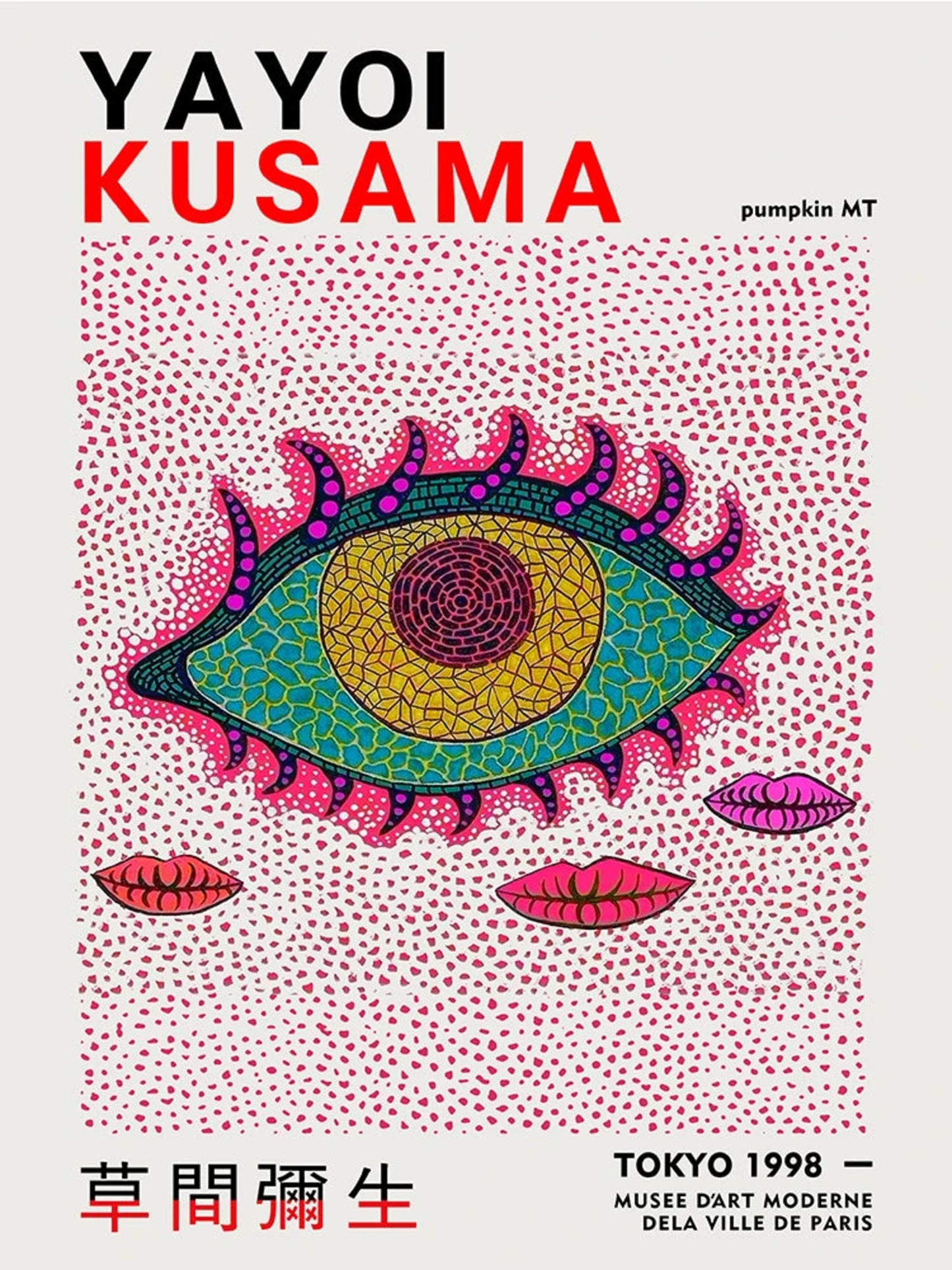Yayoi Kusama | Kürbismuster | Lebendige zeitgenössische Kunst