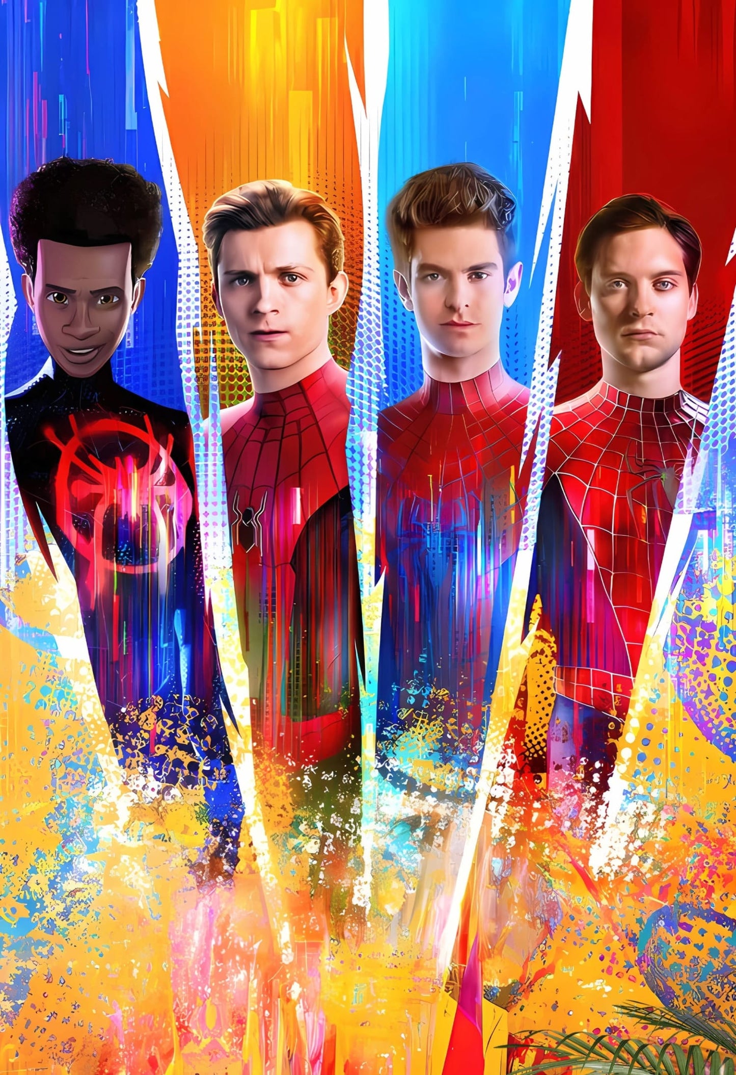 MC's | Spider Verse | MCU | Movie Poster