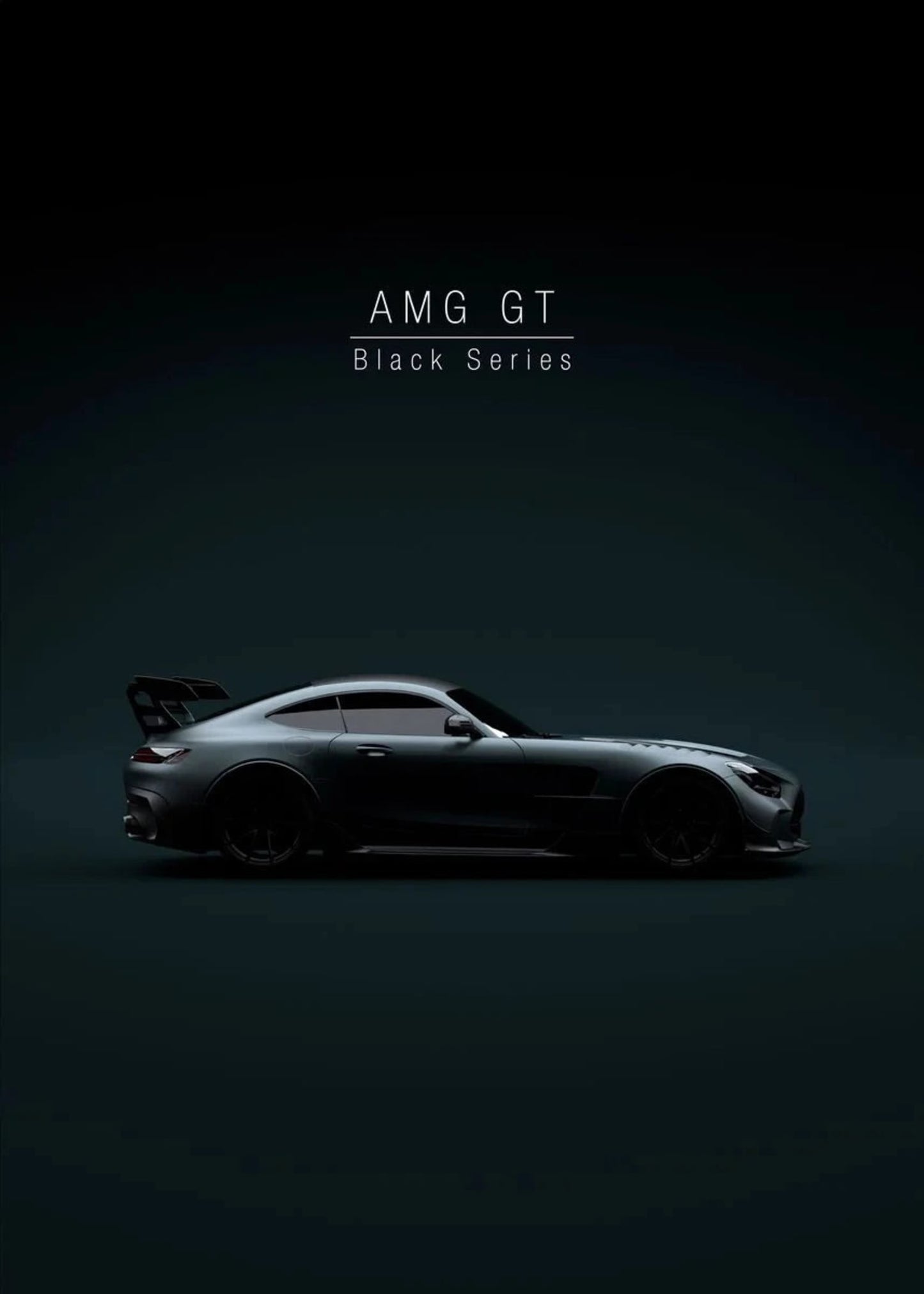 Mercedes AMG GT | Legendarische Sportauto Kunst