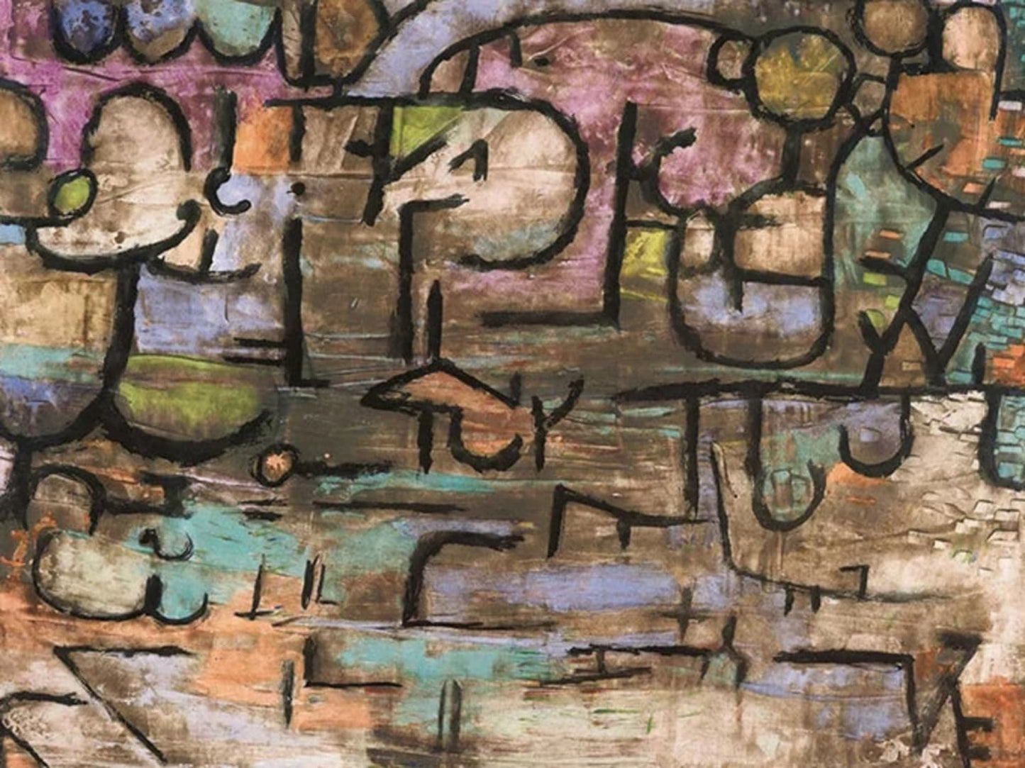 Paul Klee | Nach der Sintflut | Abstrakte Grafik