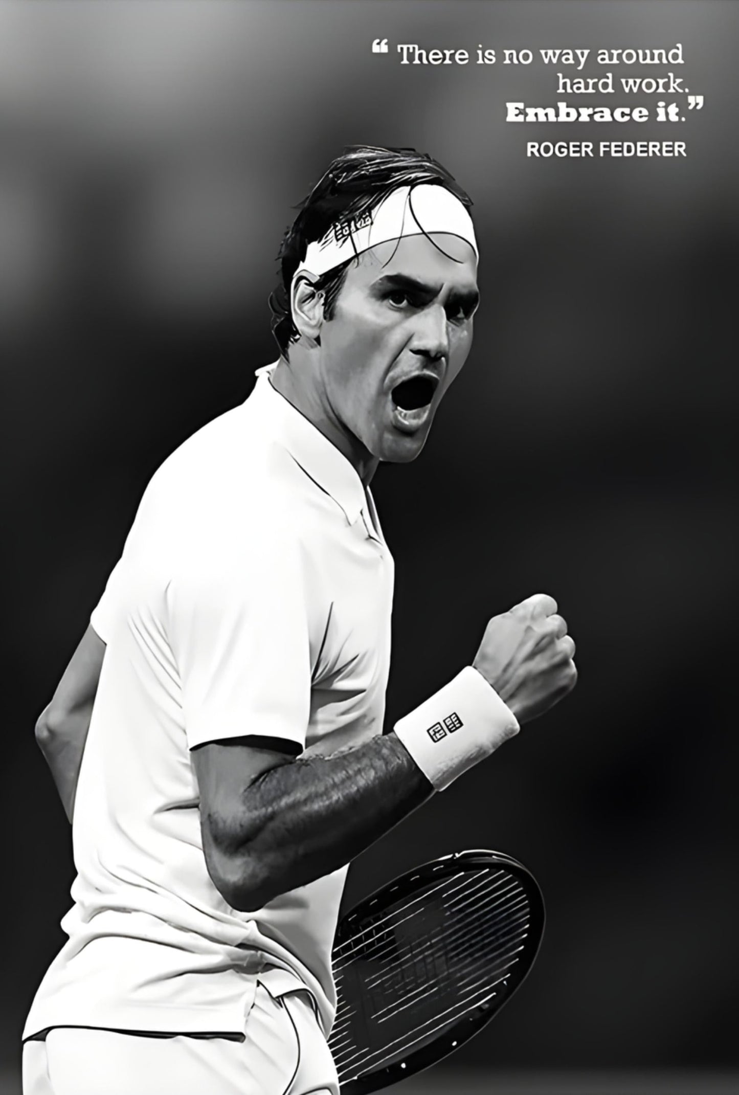 Roger Federer | Tennis Motiverende Quote