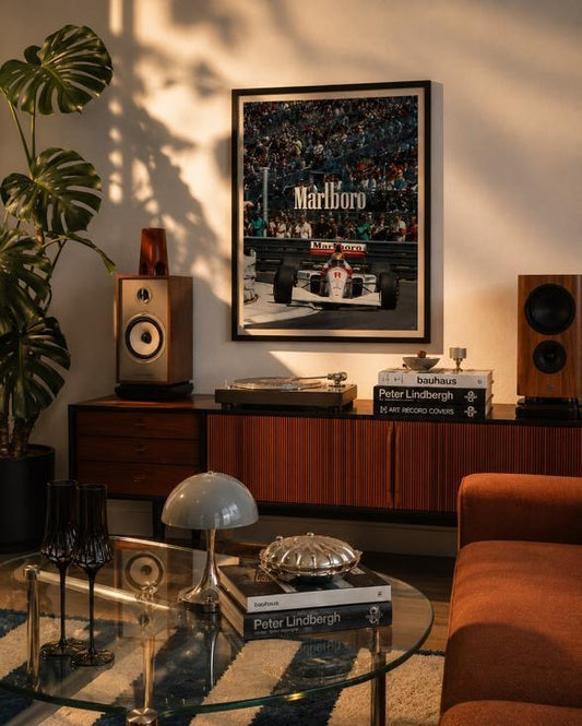Full throttle on your wall — the vintage F1 collection