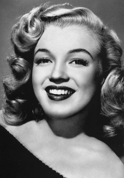 Marilyn Monroe | Iconische Glimlach | Vintage Glamour