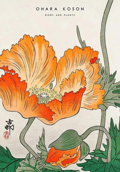 Ohara Koson | Vögel und Pflanzen Ukiyo-e | Vintage japanische Kunst