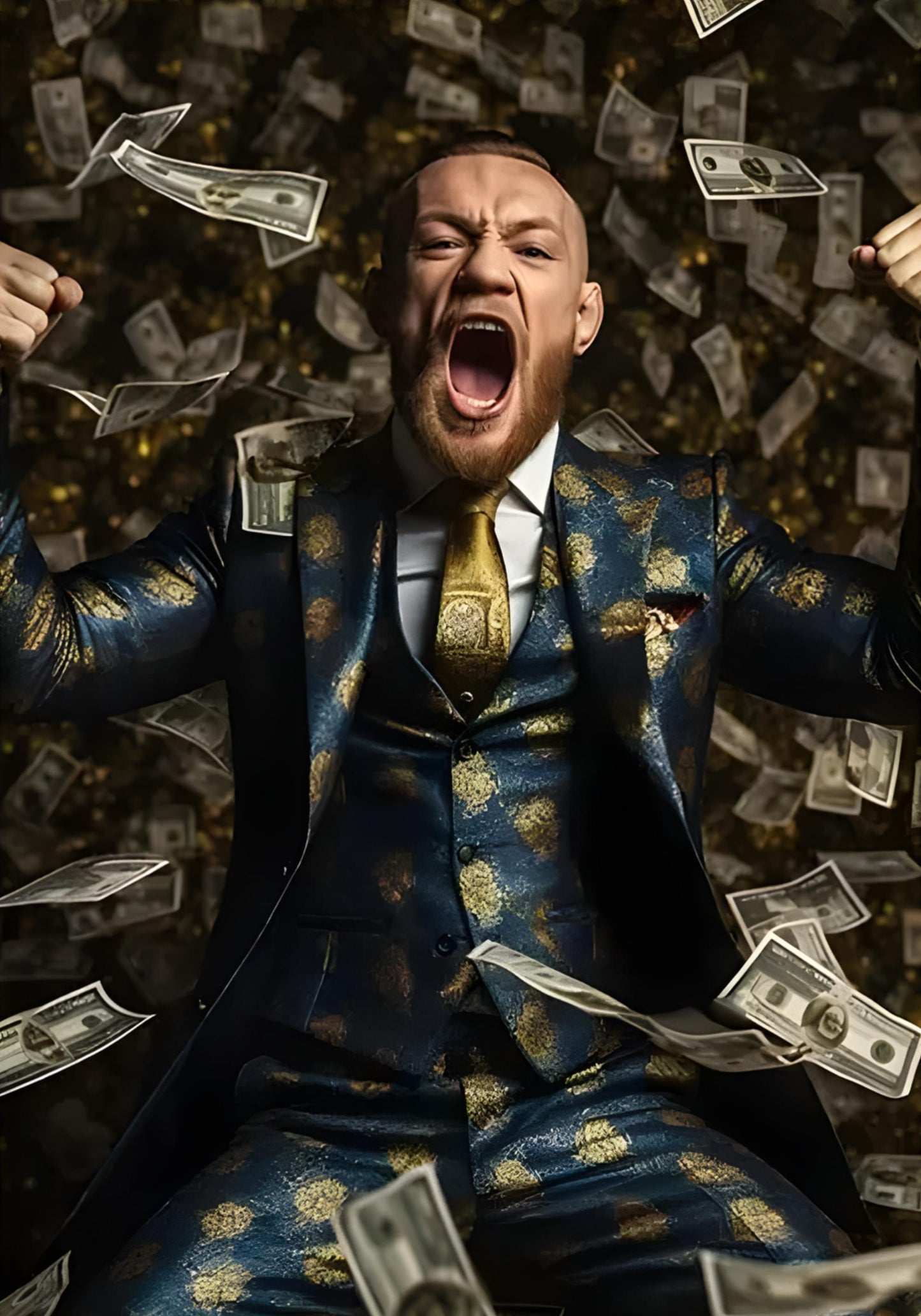 Conor McGregor | Inspirerende UFC Kunst | Geldregen Thema