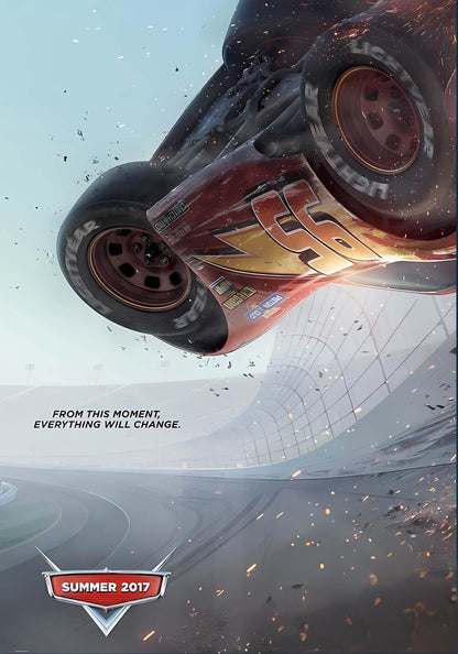 Cars 3 Movie Poster | Everything Will Change