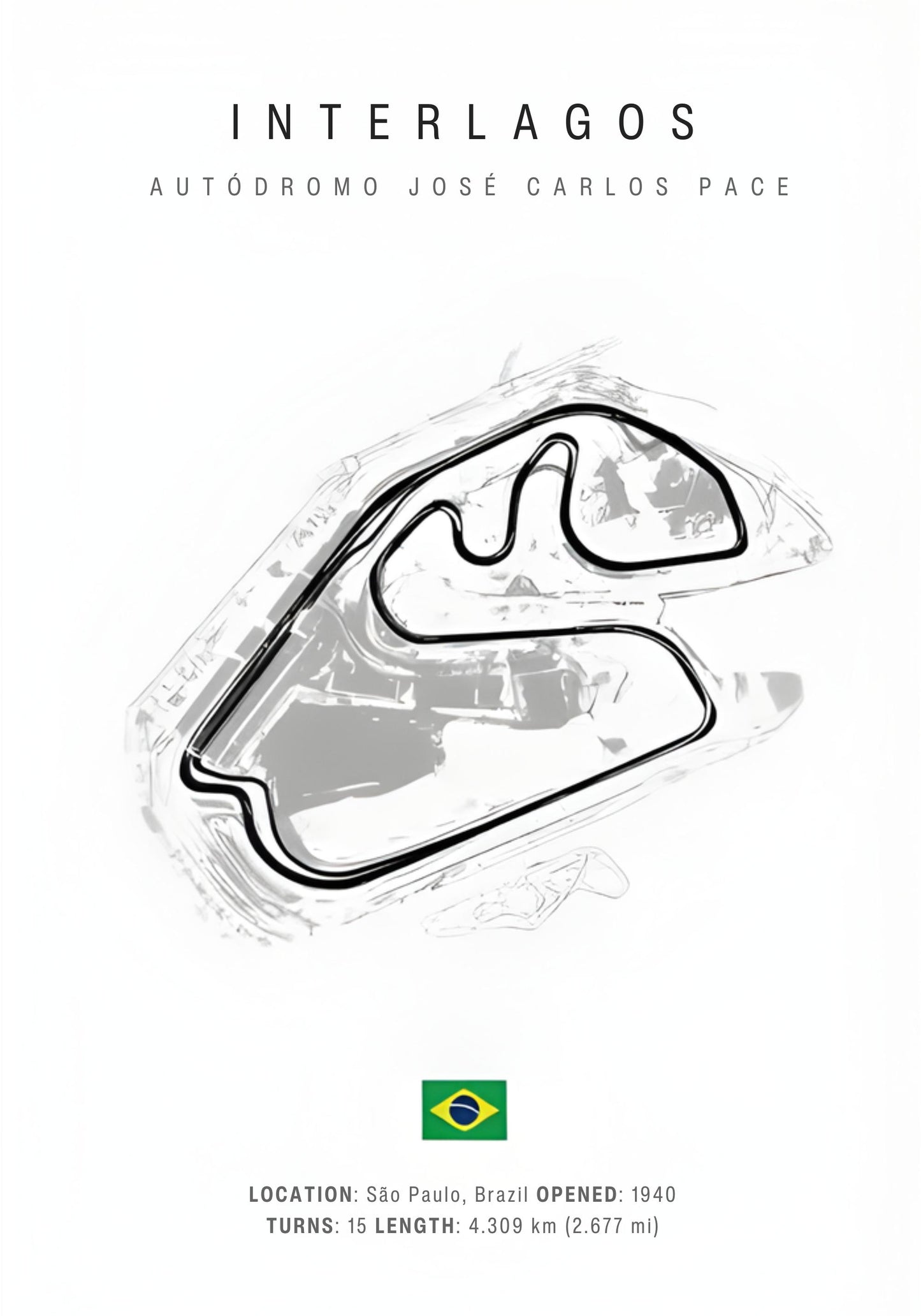 Interlagos F1 | Racing Circuit Layout