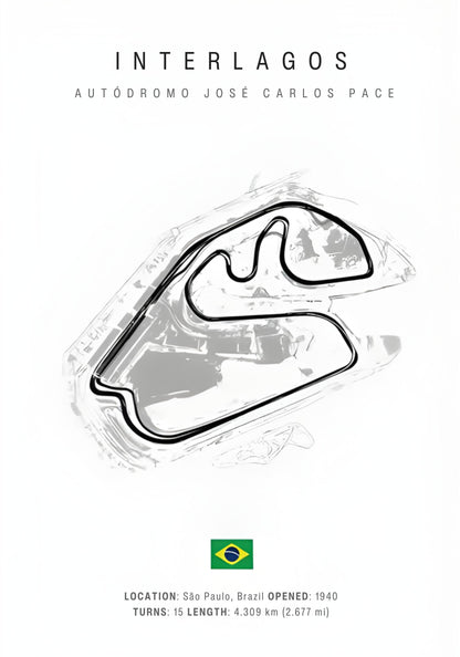 Interlagos F1 | Racing Circuit Layout