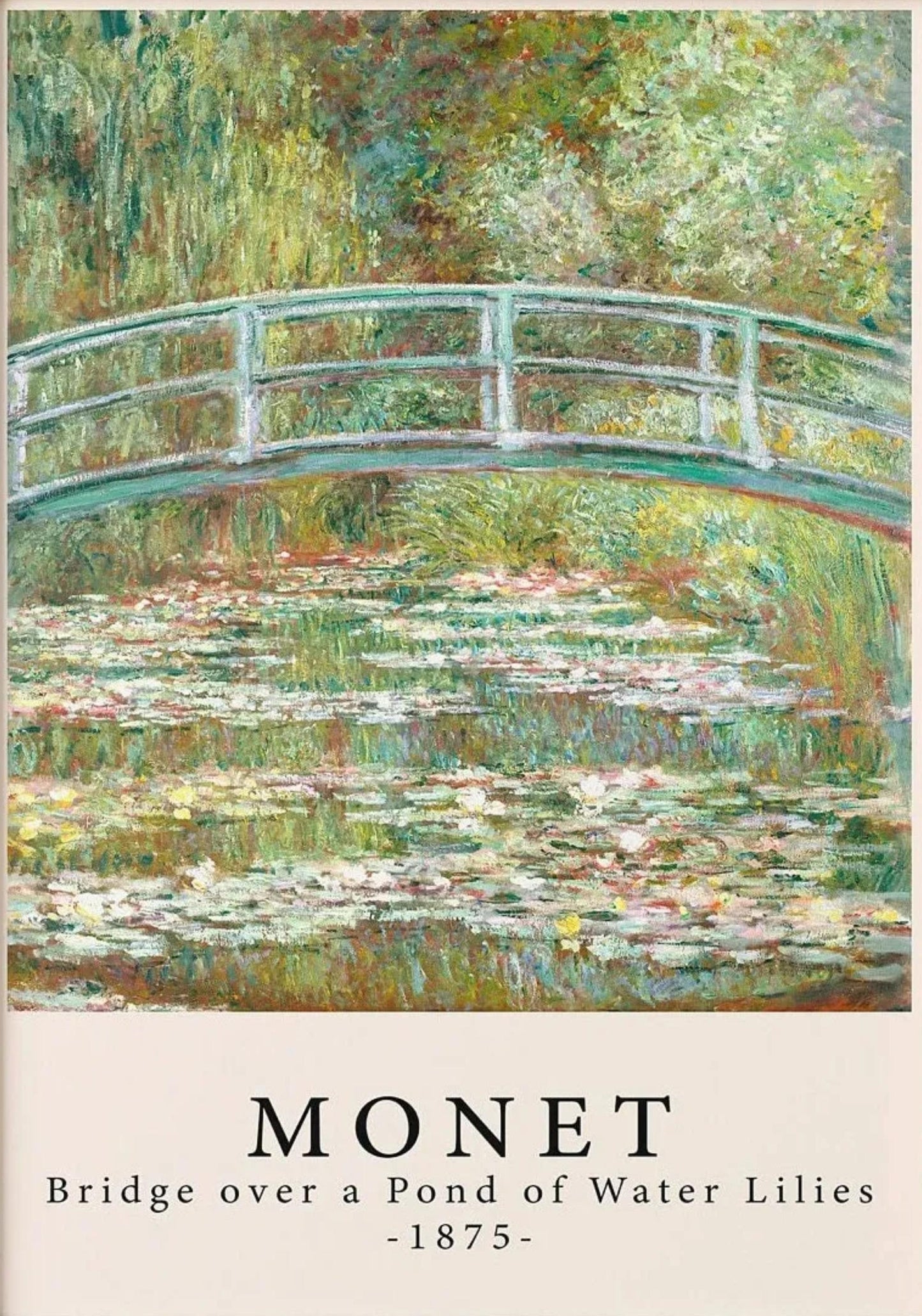 Claude Monet | Seerosenbrücke | Impressionist