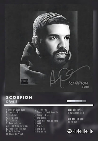 Drake Scorpion | Legendäre Hip-Hop-Kunst