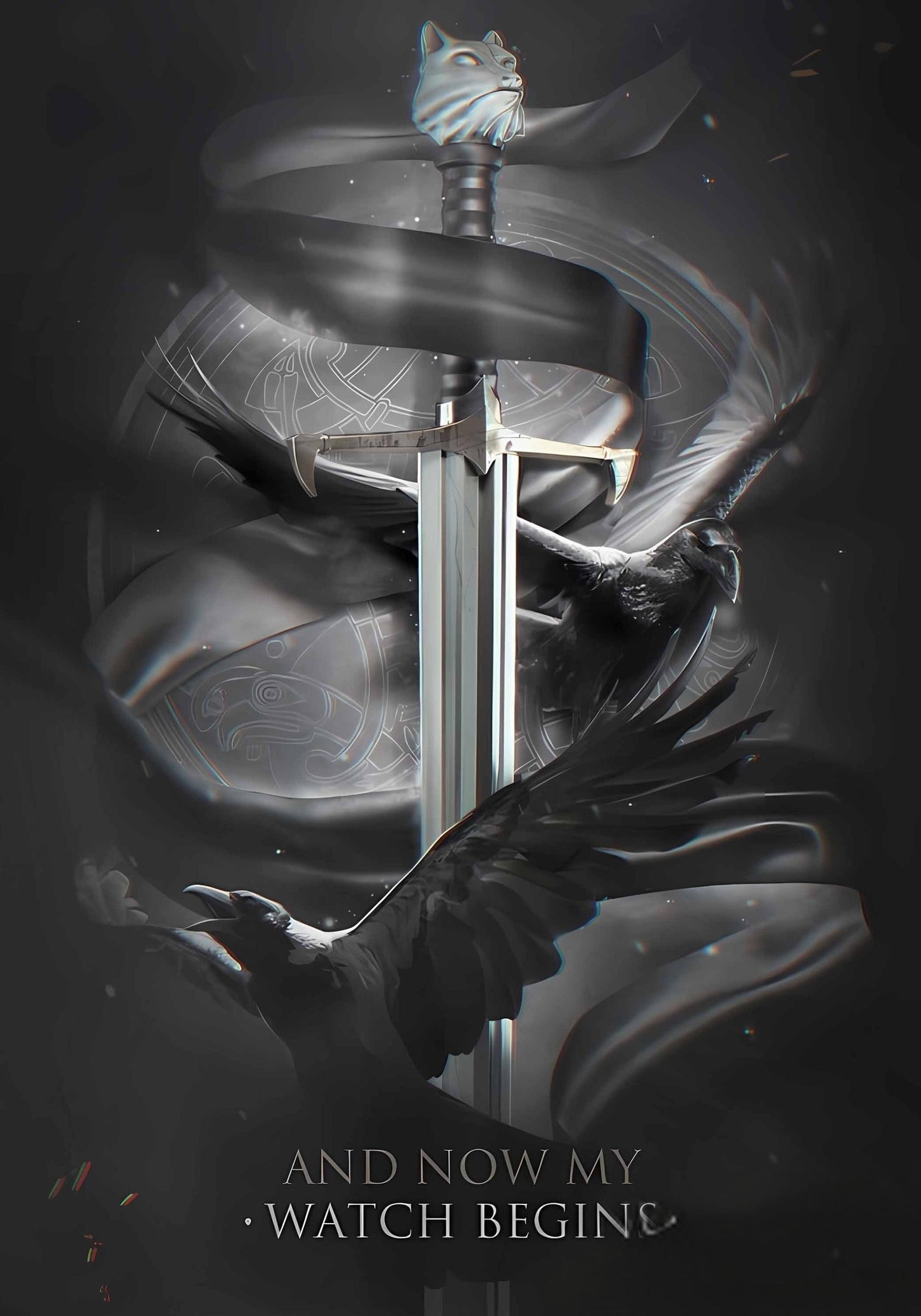 AND NOW MY WATCH BEGINS | GOT#05 | Series Poster