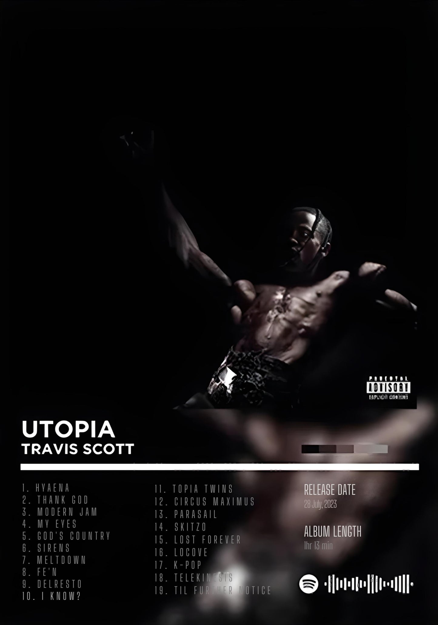 Travis Scott | Utopia | Hip-Hop-Albumcover