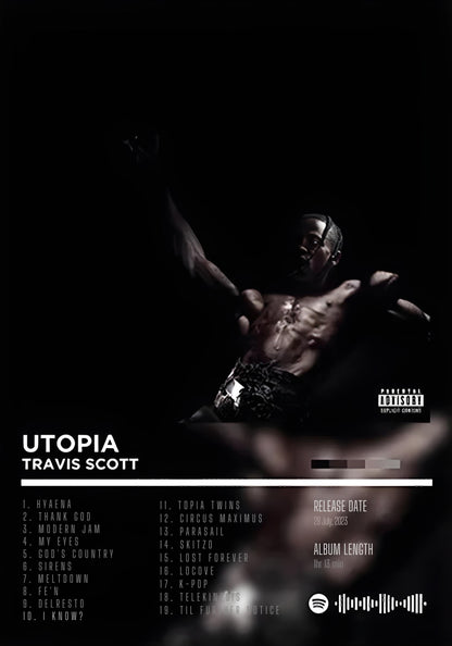 Travis Scott | Utopia | Hip-Hop-Albumcover