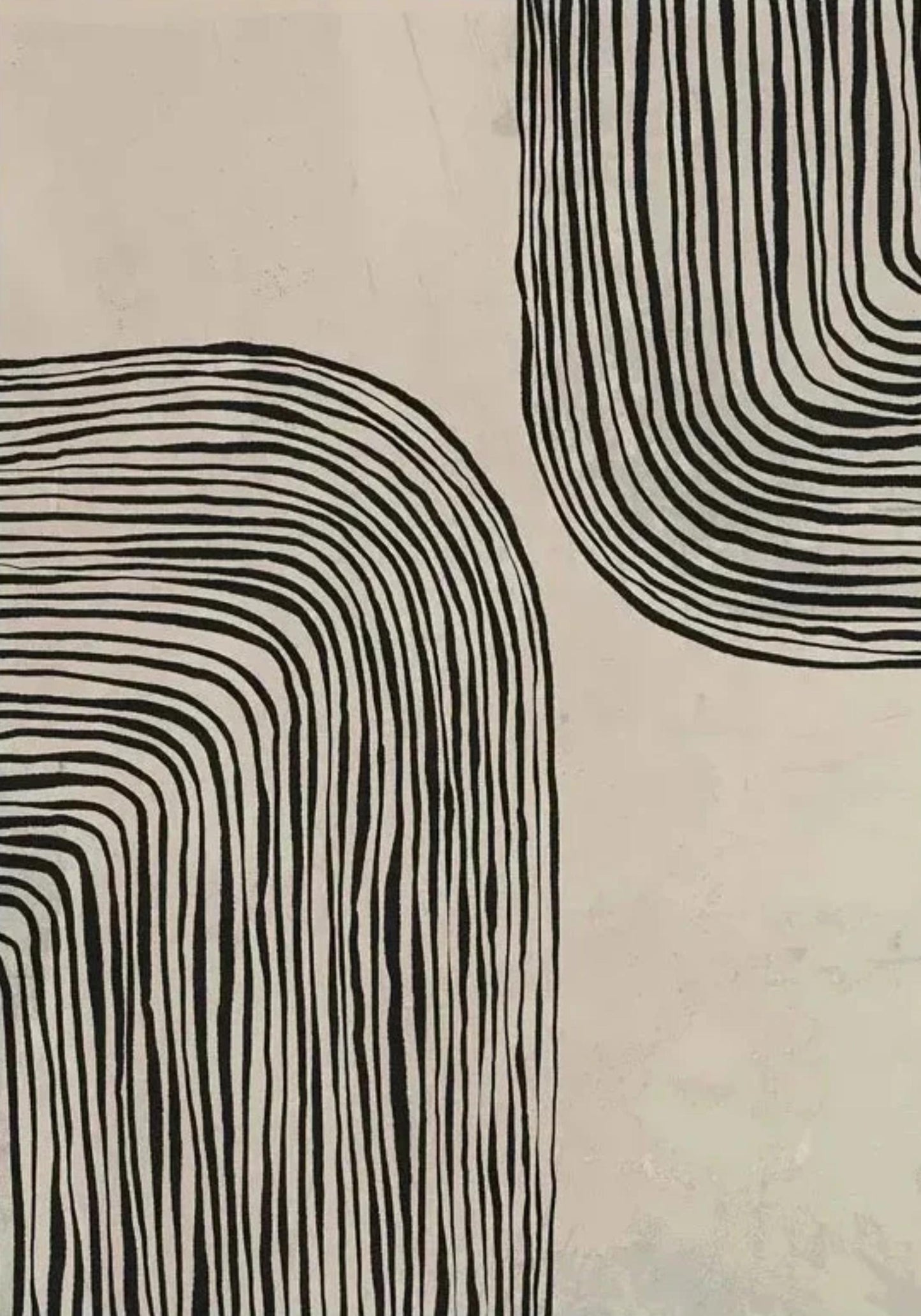 Abstract Fluid Divide | Modern Minimalism