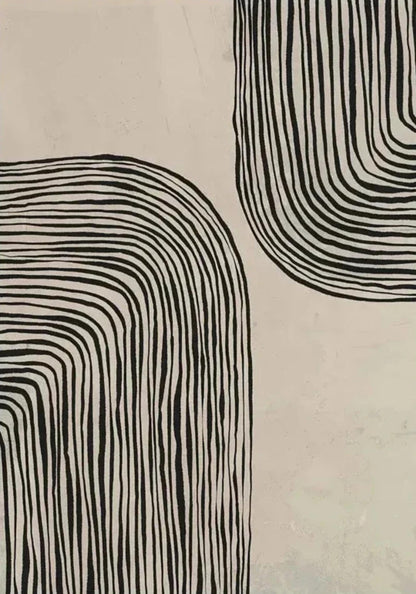 Abstract Fluid Divide | Modern Minimalism